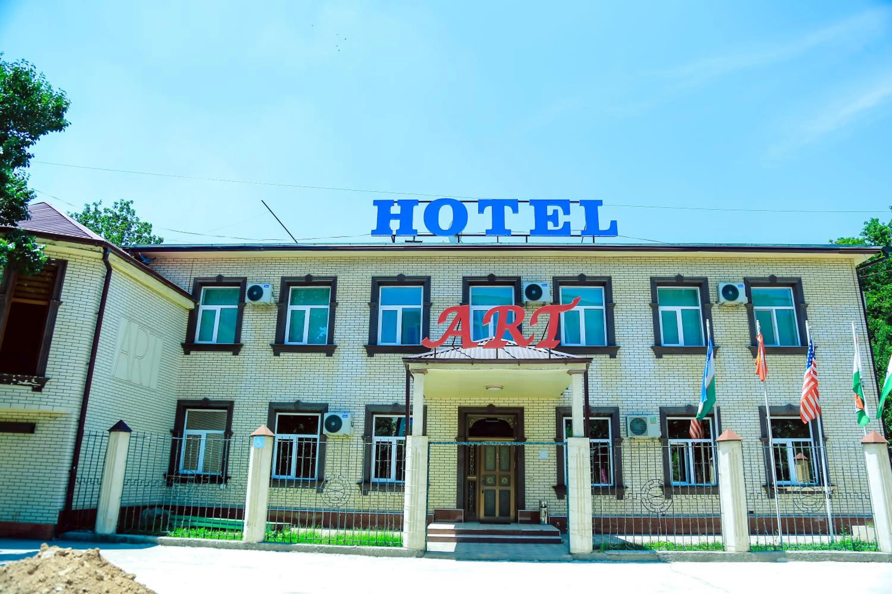 Property building in ART SAMARQAND hotel