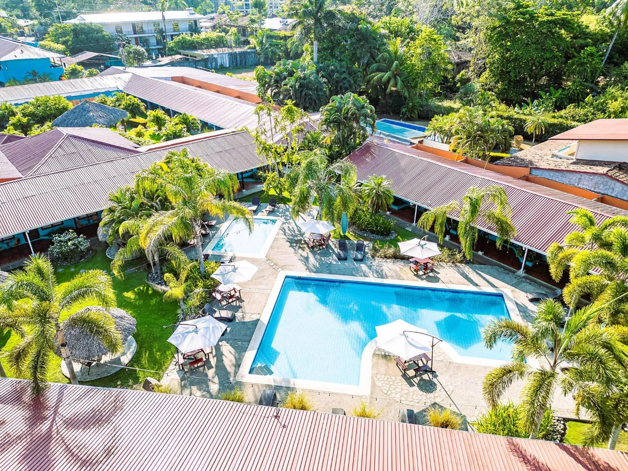Swimming pool in Beach Break Resort & CR Surf Camp