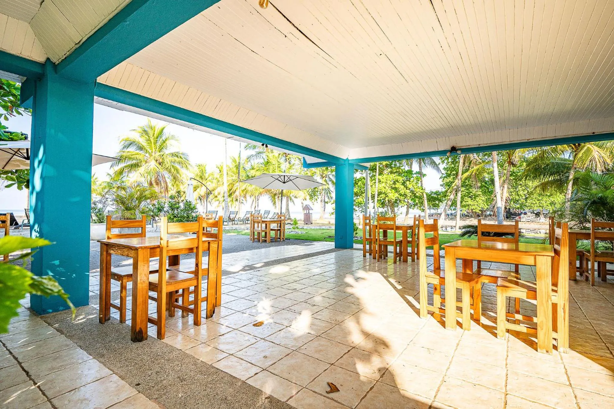Patio in Beach Break Resort & CR Surf Camp