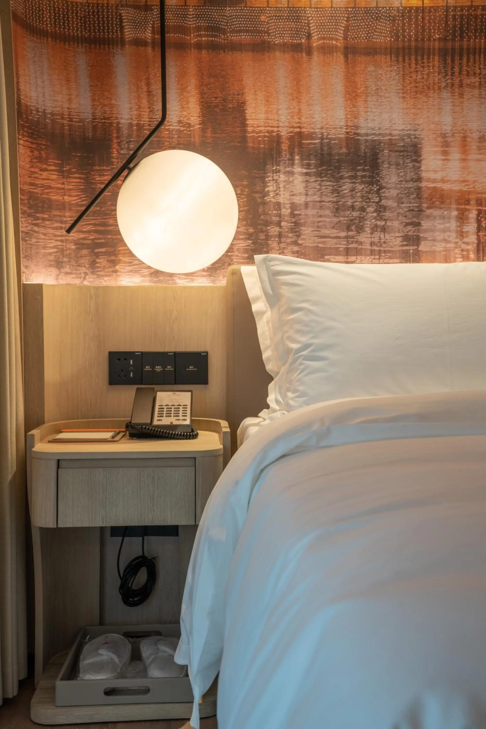 Bed in Tianfu Joyhub Cheer Hotel