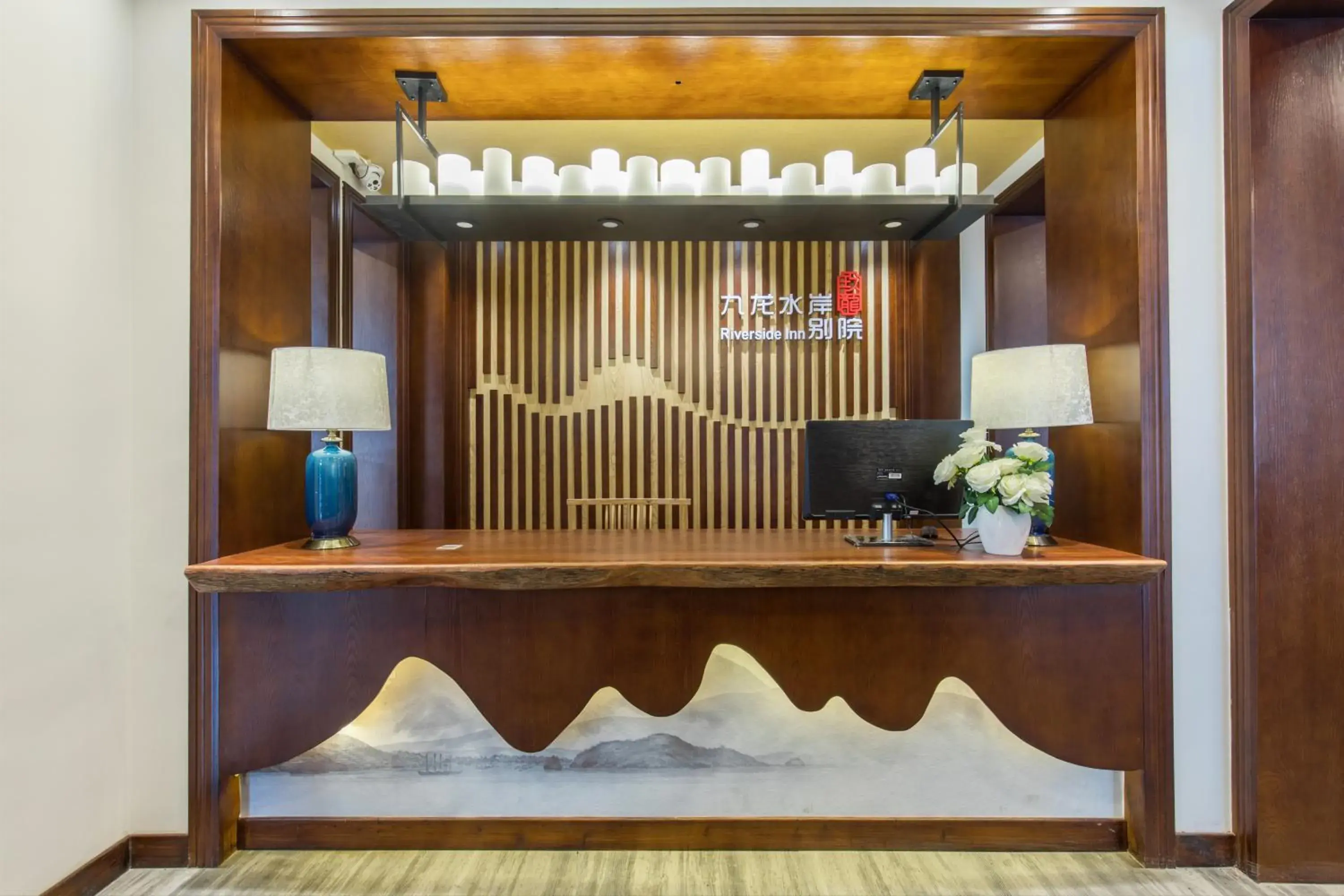 Lobby or reception in Riverside Inn Guilin Central Lobby or reception in Riverside Inn Guilin Central