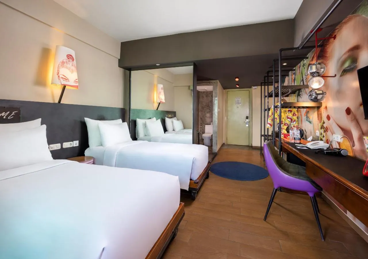 Bedroom, Bed in Viva Dash Hotel Seminyak