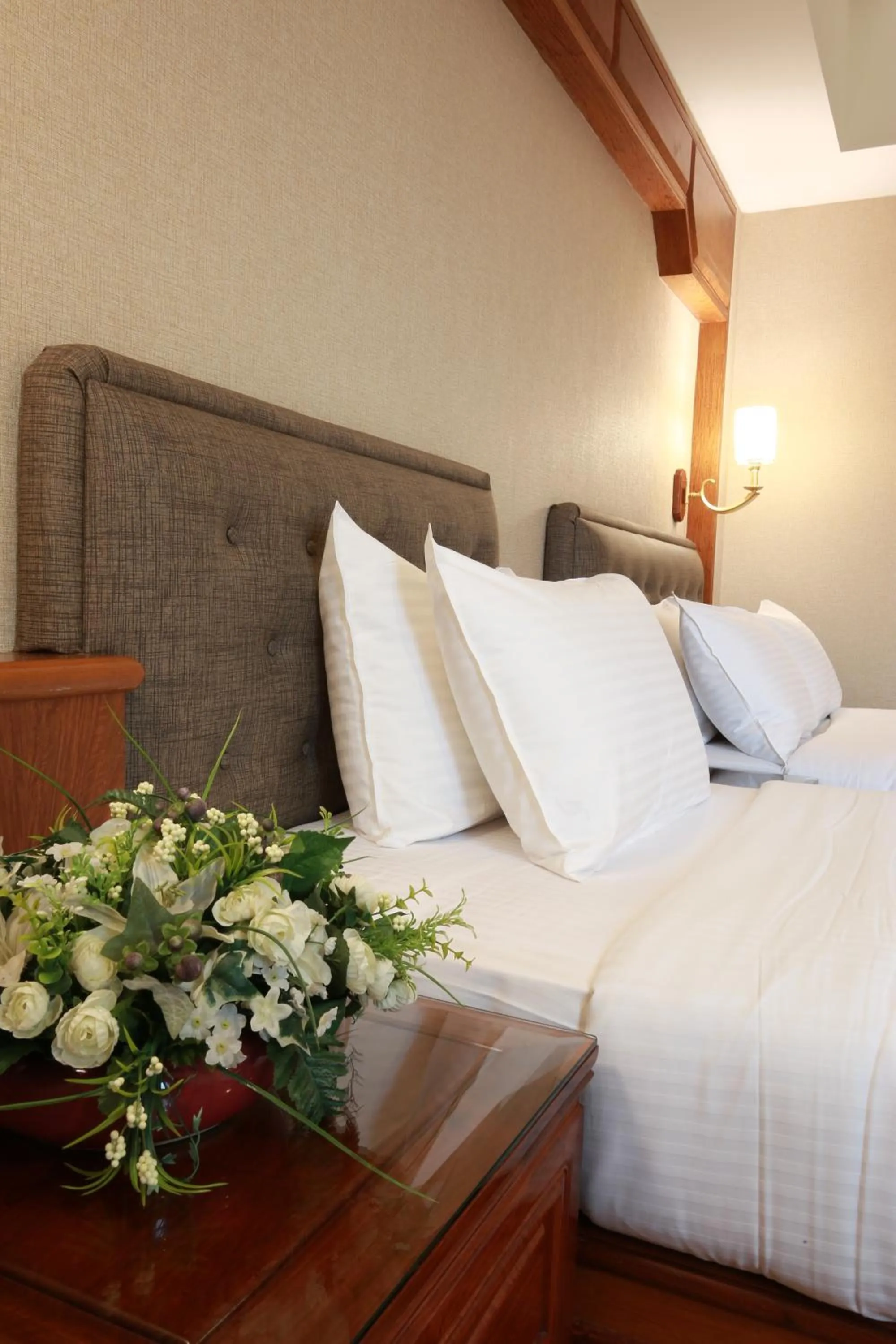 Decorative detail, Bed in Highness Hotel