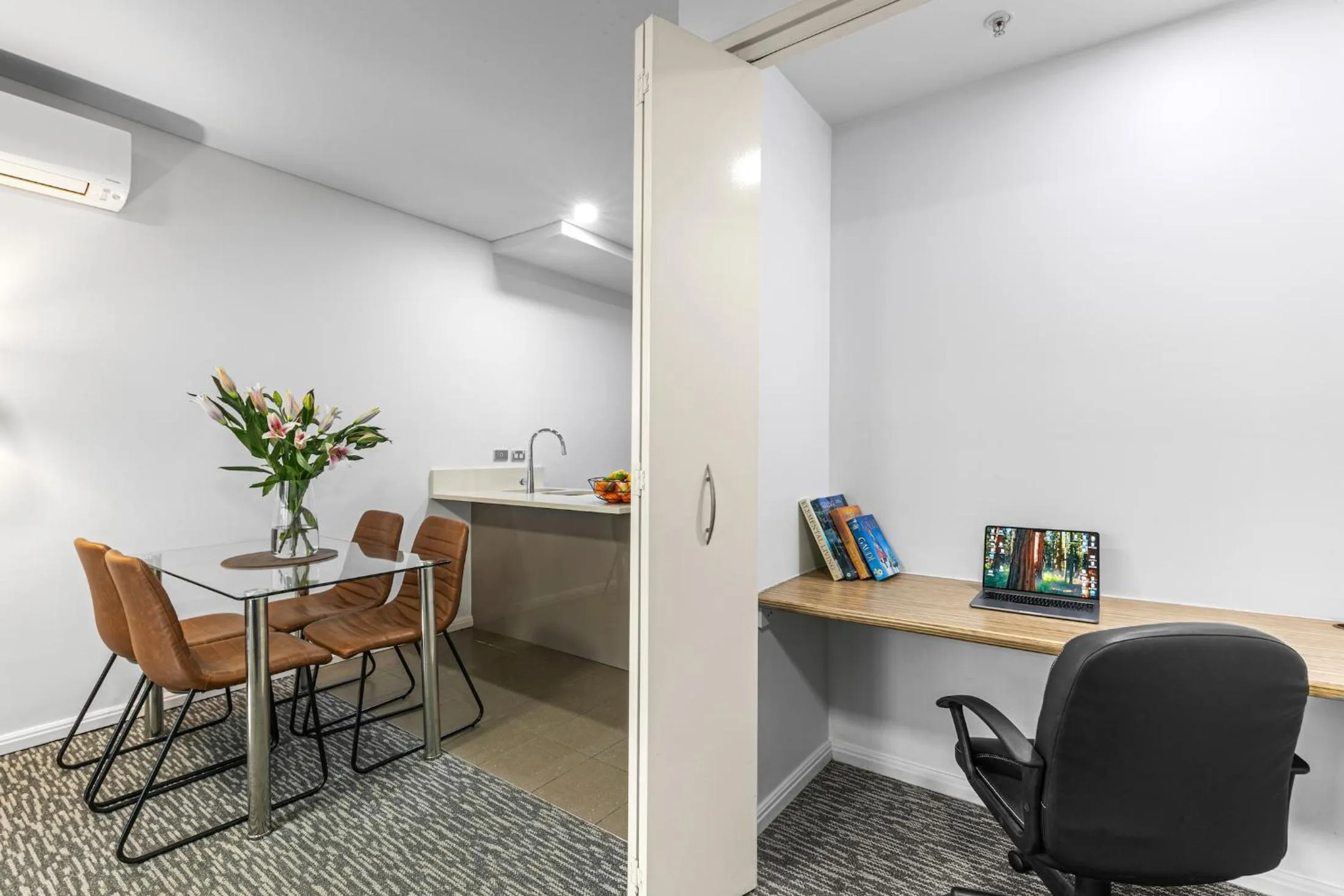Dining area in AAN Apartments North Sydney