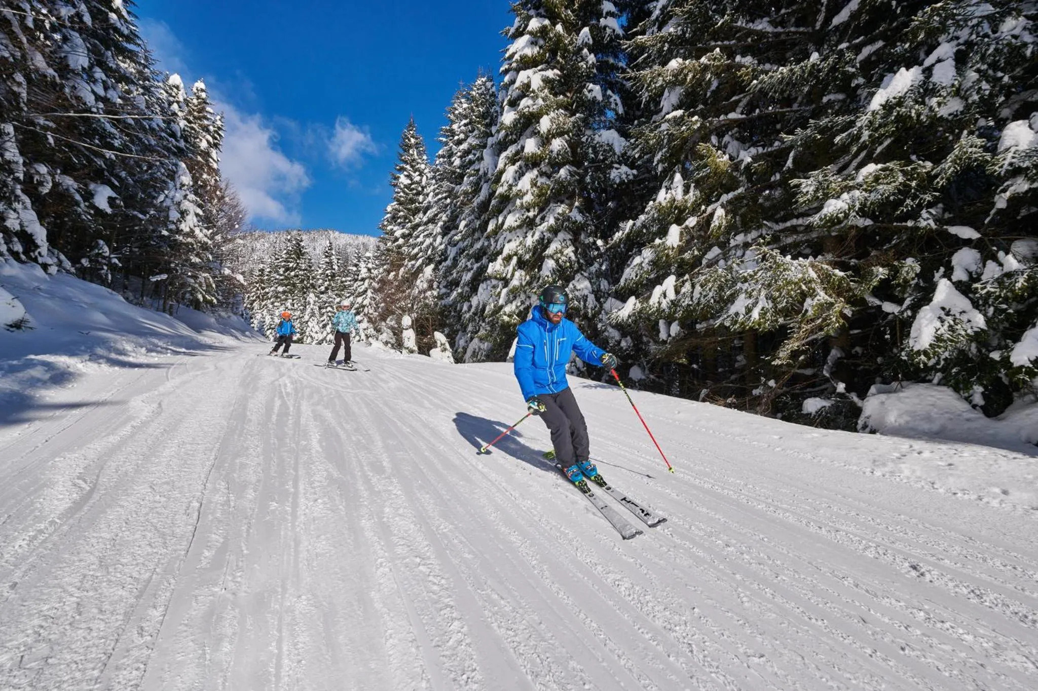 Skiing in Hotel Natura