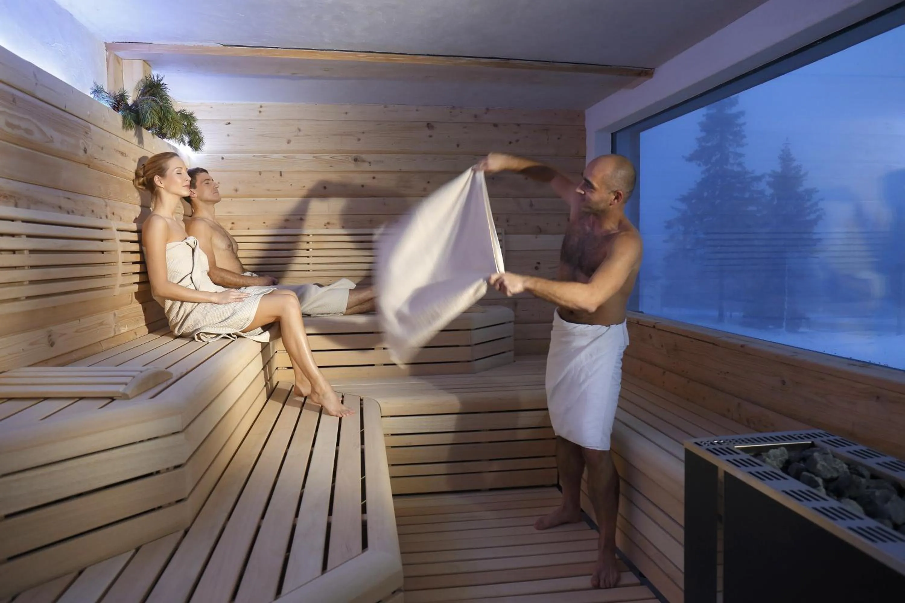 Sauna in Hotel Natura