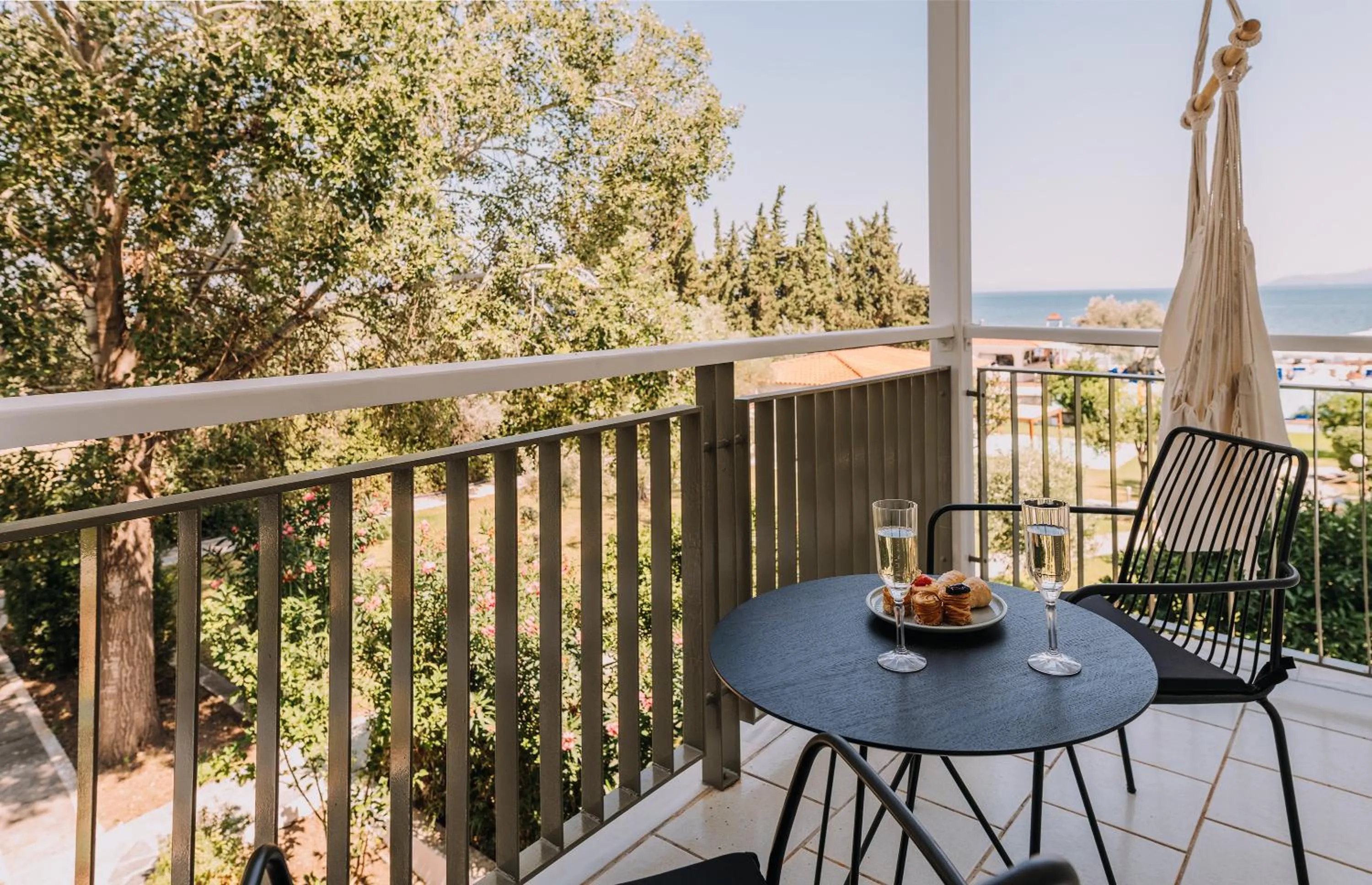 Balcony/Terrace in Brown Beach Evia Island, All Inclusive in Eretria, a member of Brown Hotels