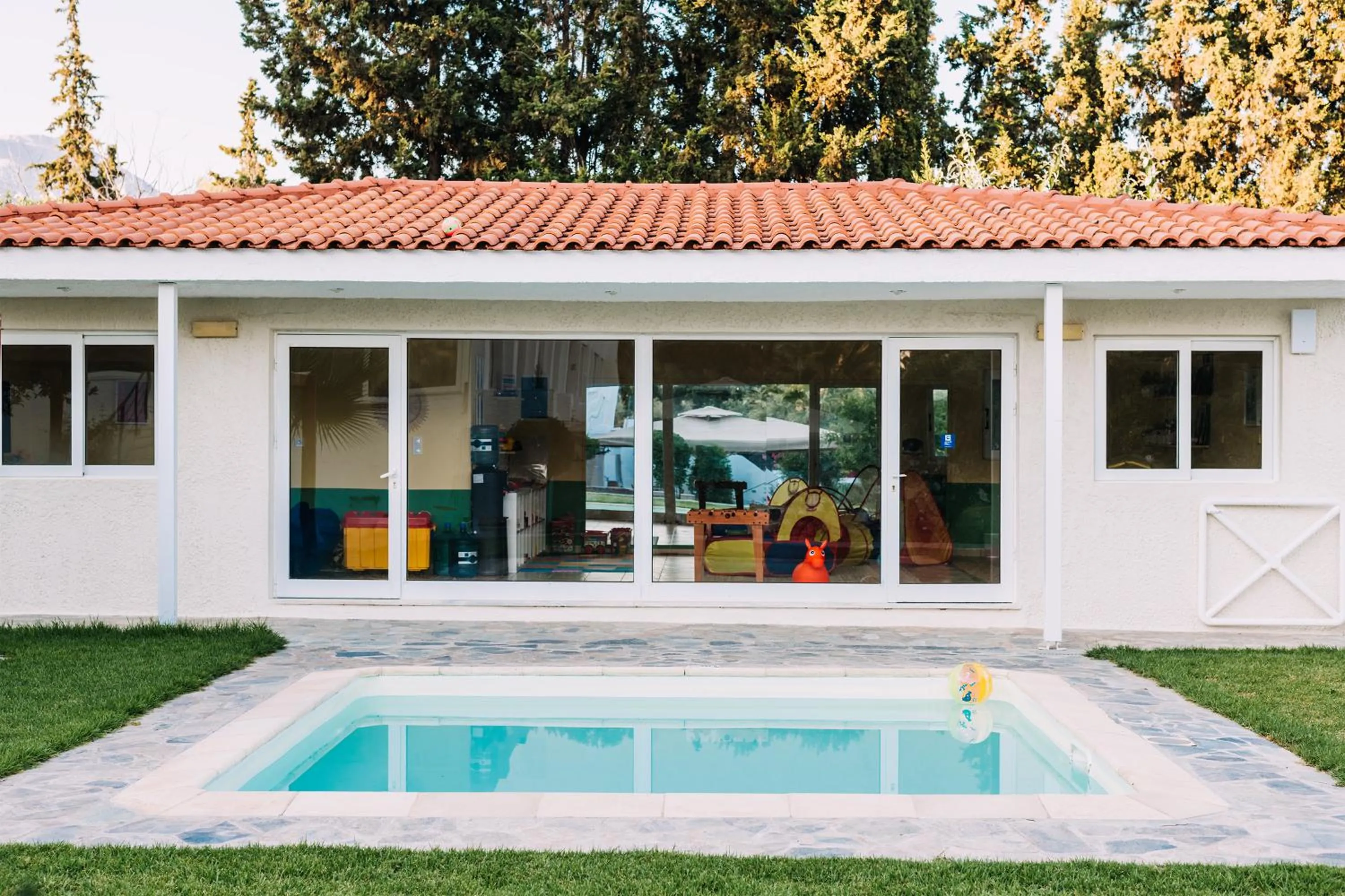 Children play ground in Brown Beach Evia Island, All Inclusive in Eretria, a member of Brown Hotels