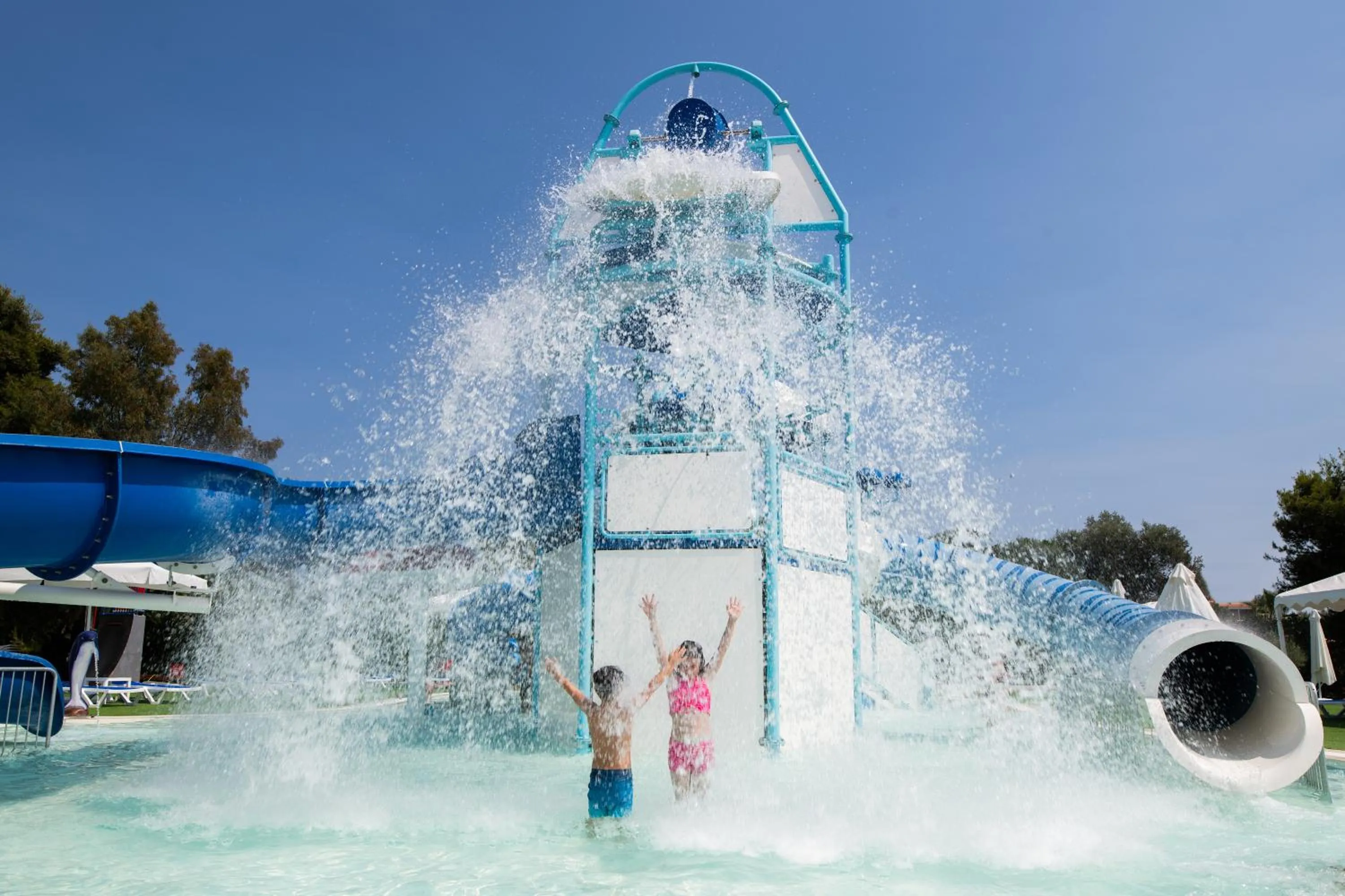 Aqua park in Brown Beach Evia Island, All Inclusive in Eretria, a member of Brown Hotels