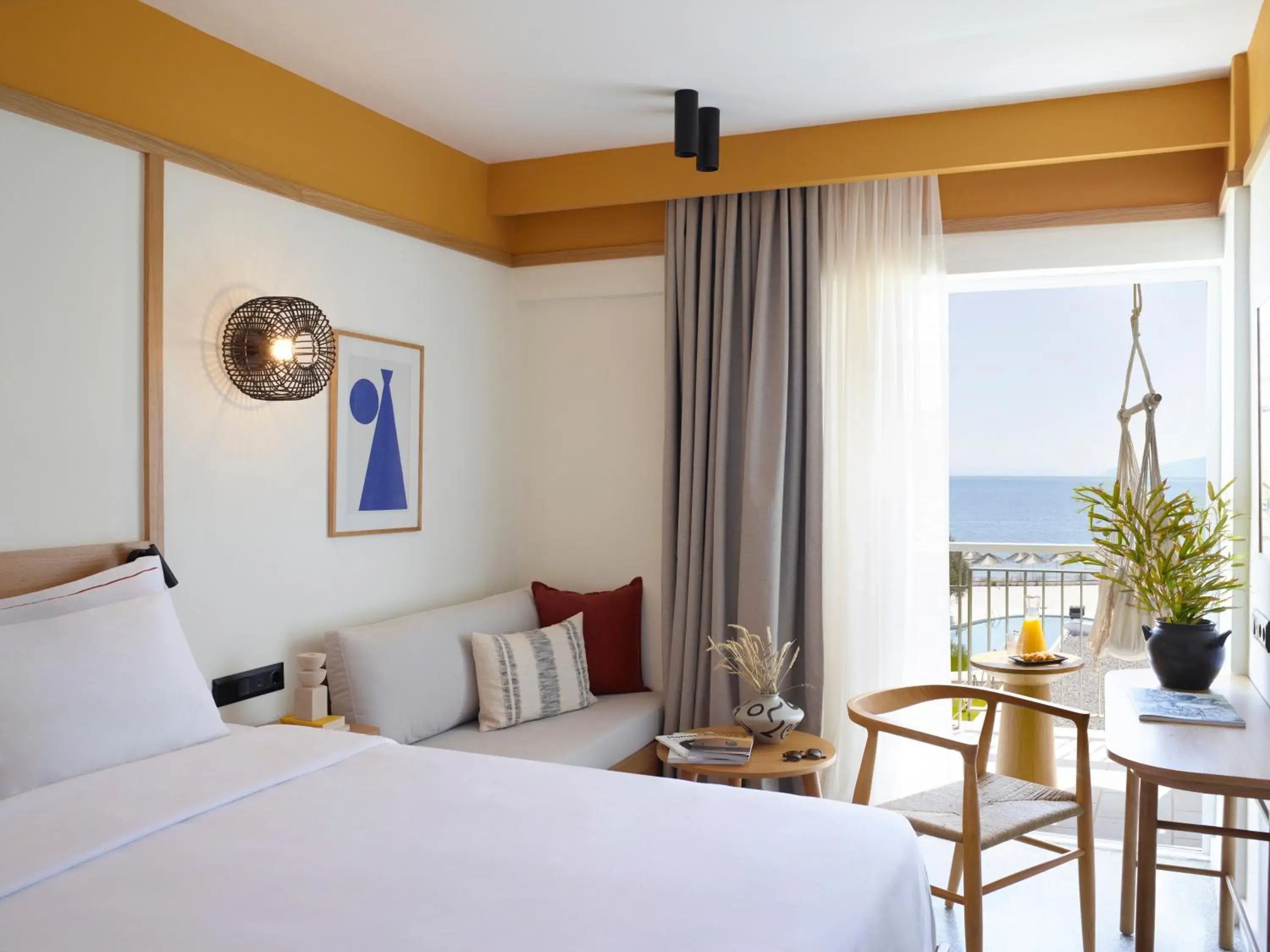 Sea view, Bed in Brown Beach Evia Island, All Inclusive in Eretria, a member of Brown Hotels Sea view, Bed in Brown Beach Evia Island, All Inclusive in Eretria, a member of Brown Hotels