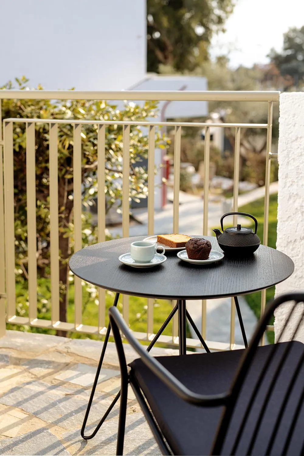 Balcony/Terrace in Brown Beach Evia Island, All Inclusive in Eretria, a member of Brown Hotels