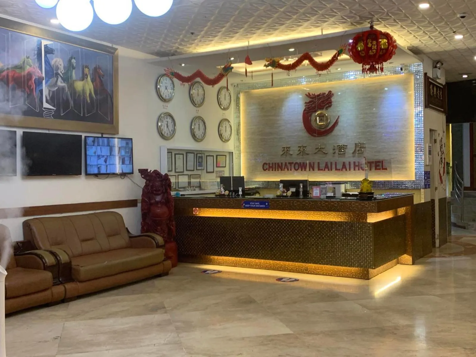 Lobby or reception in Chinatown Lai Lai Hotel Inc