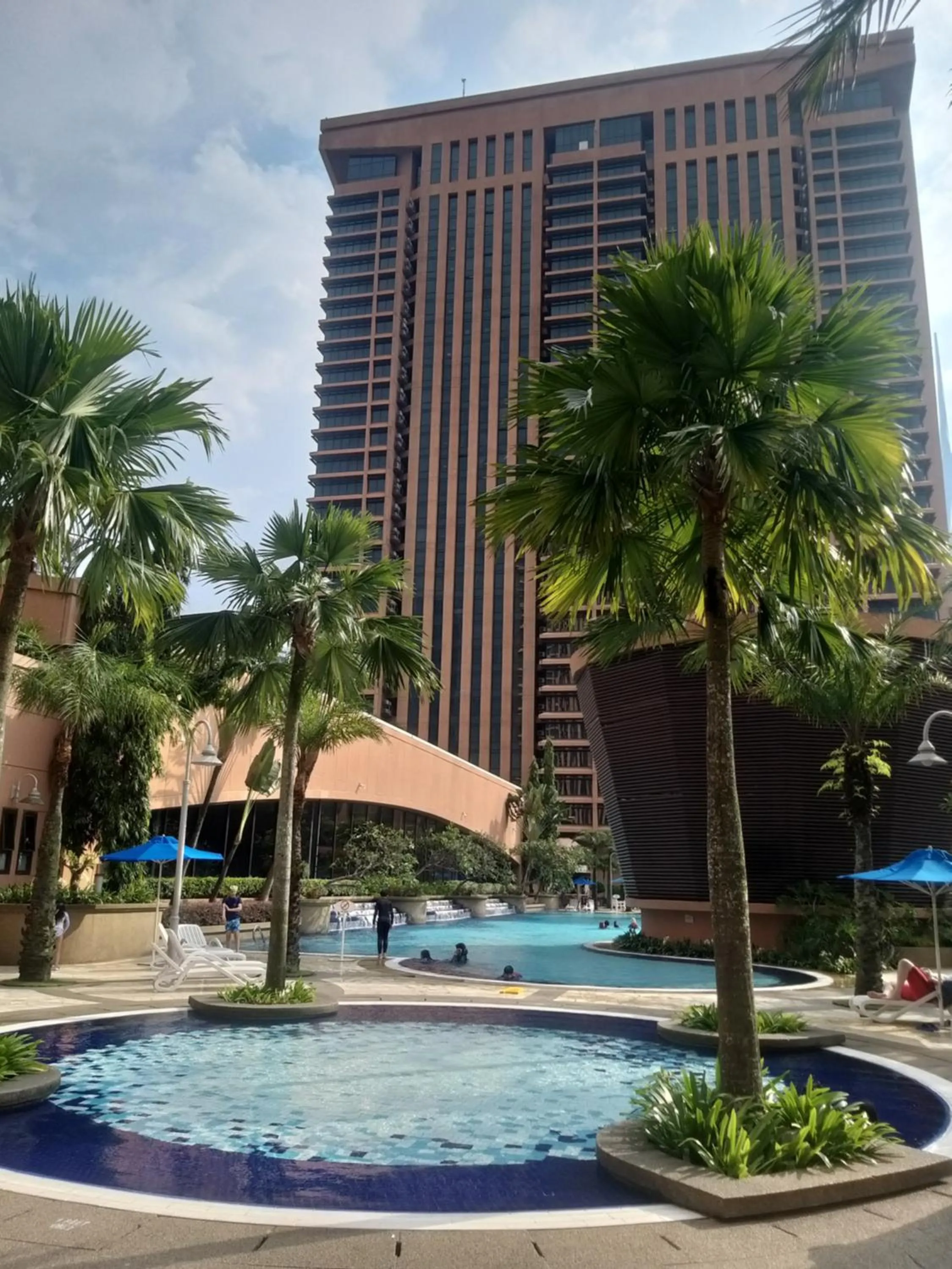 Pool view in Eastern Suites Times Square KL