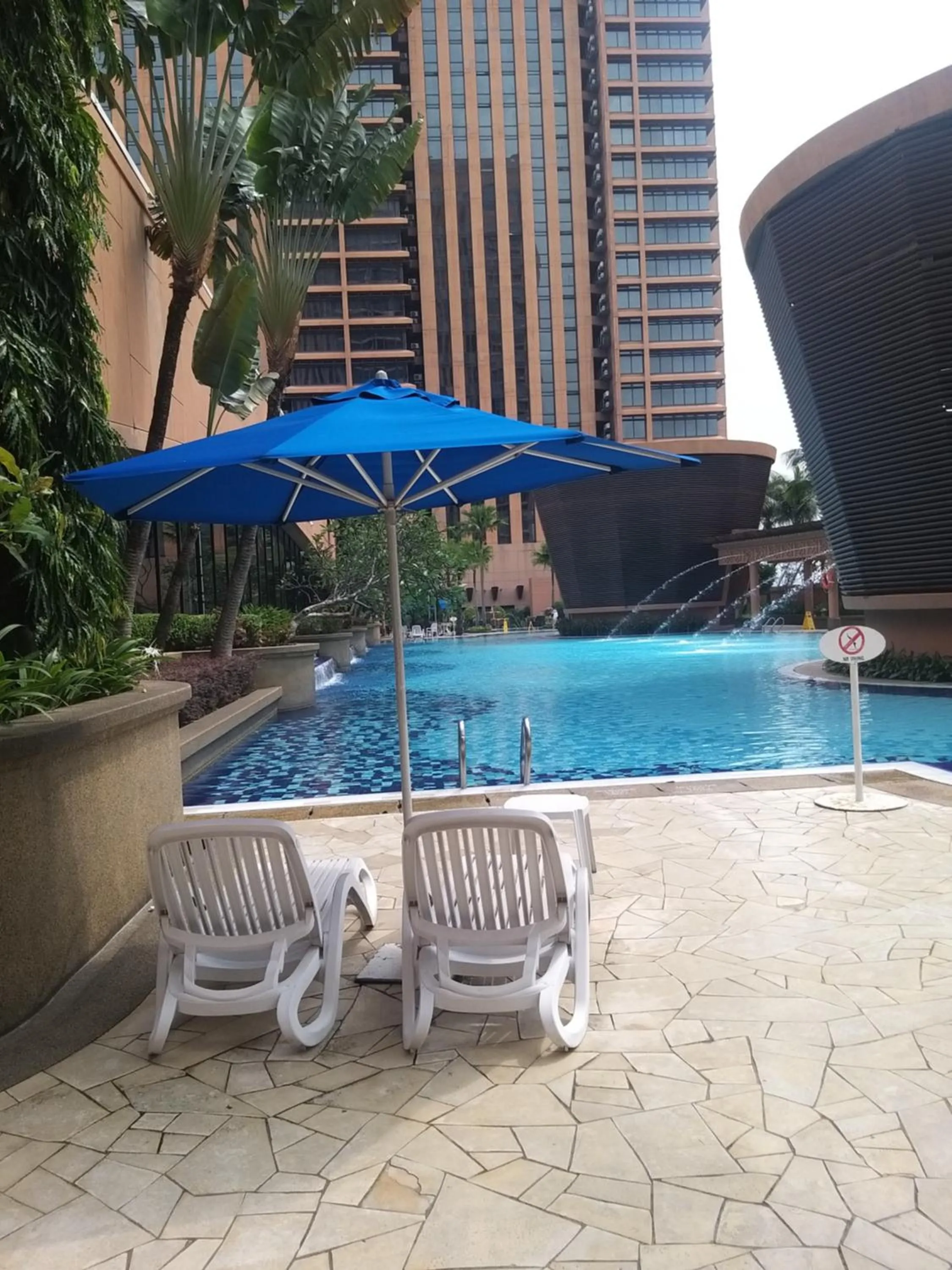 Pool view in Eastern Suites Times Square KL