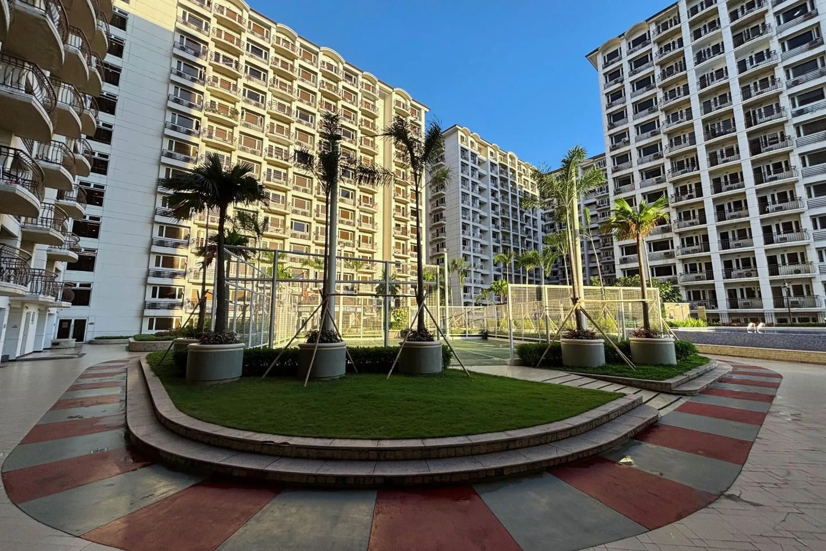 Garden view in Extremeli Suites Garden view in Extremeli Suites