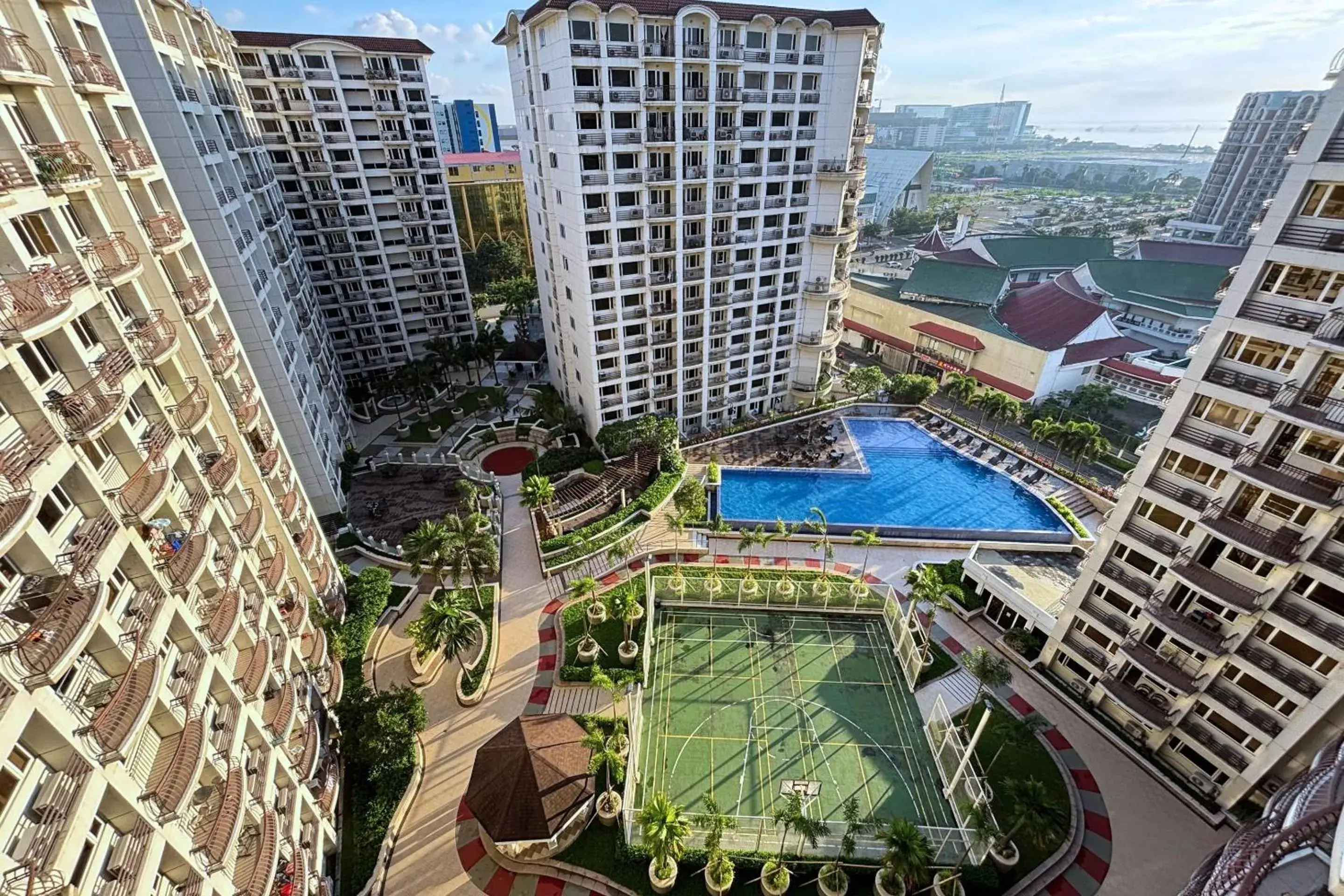 Bird's eye view in Extremeli Suites Bird's eye view in Extremeli Suites