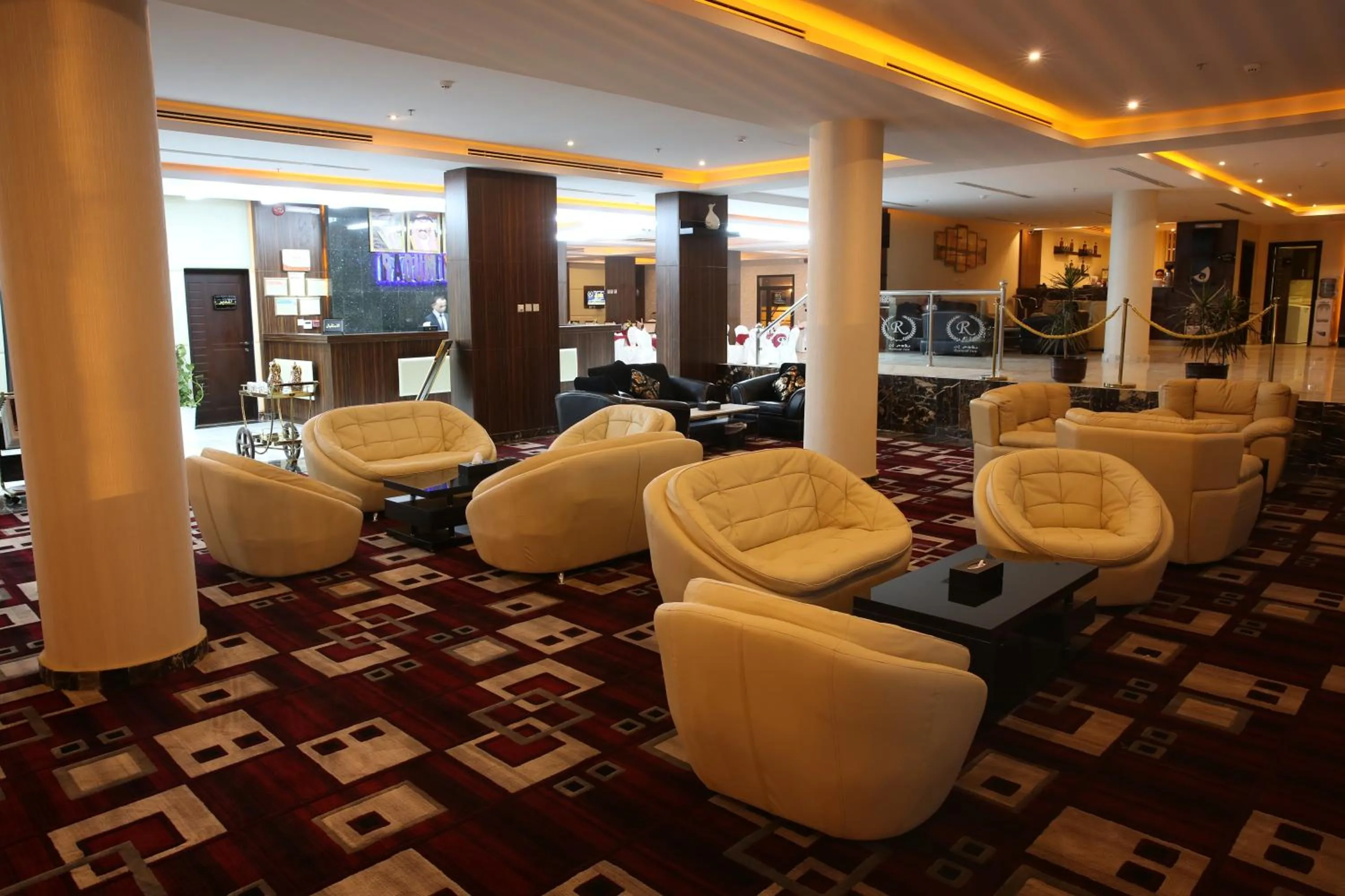 Lobby or reception in Raoum Inn Hotel Apartments - Buraydah