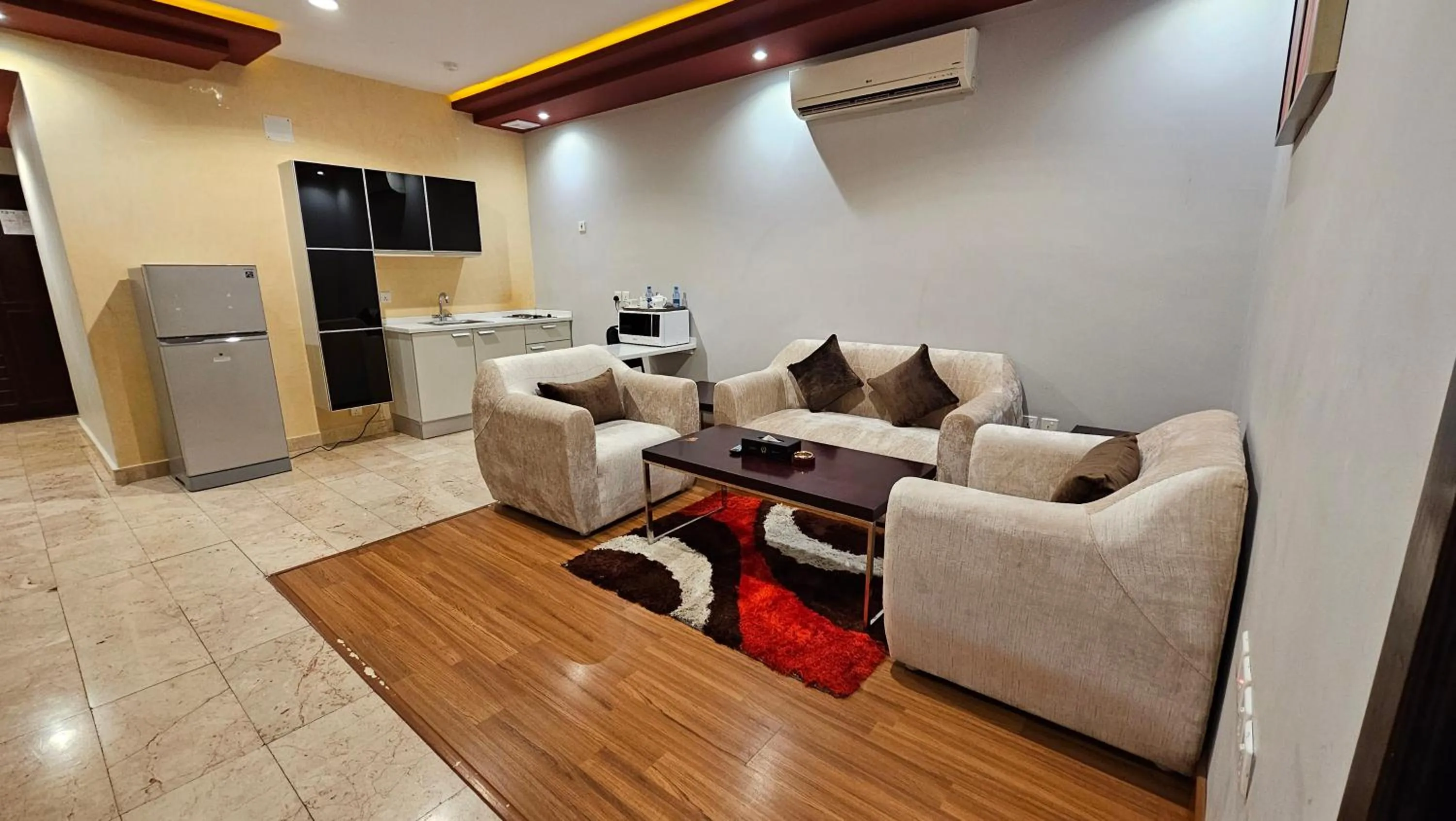 Living room in Raoum Inn Hotel Apartments - Buraydah
