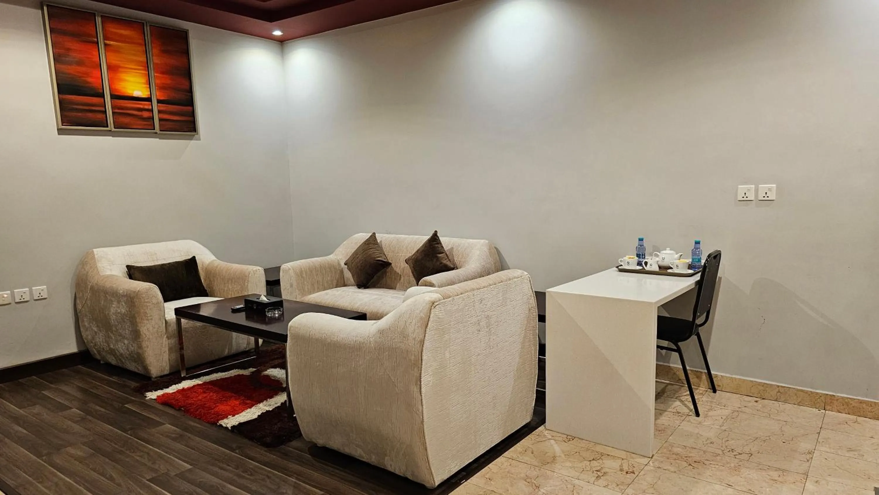 Living room in Raoum Inn Hotel Apartments - Buraydah