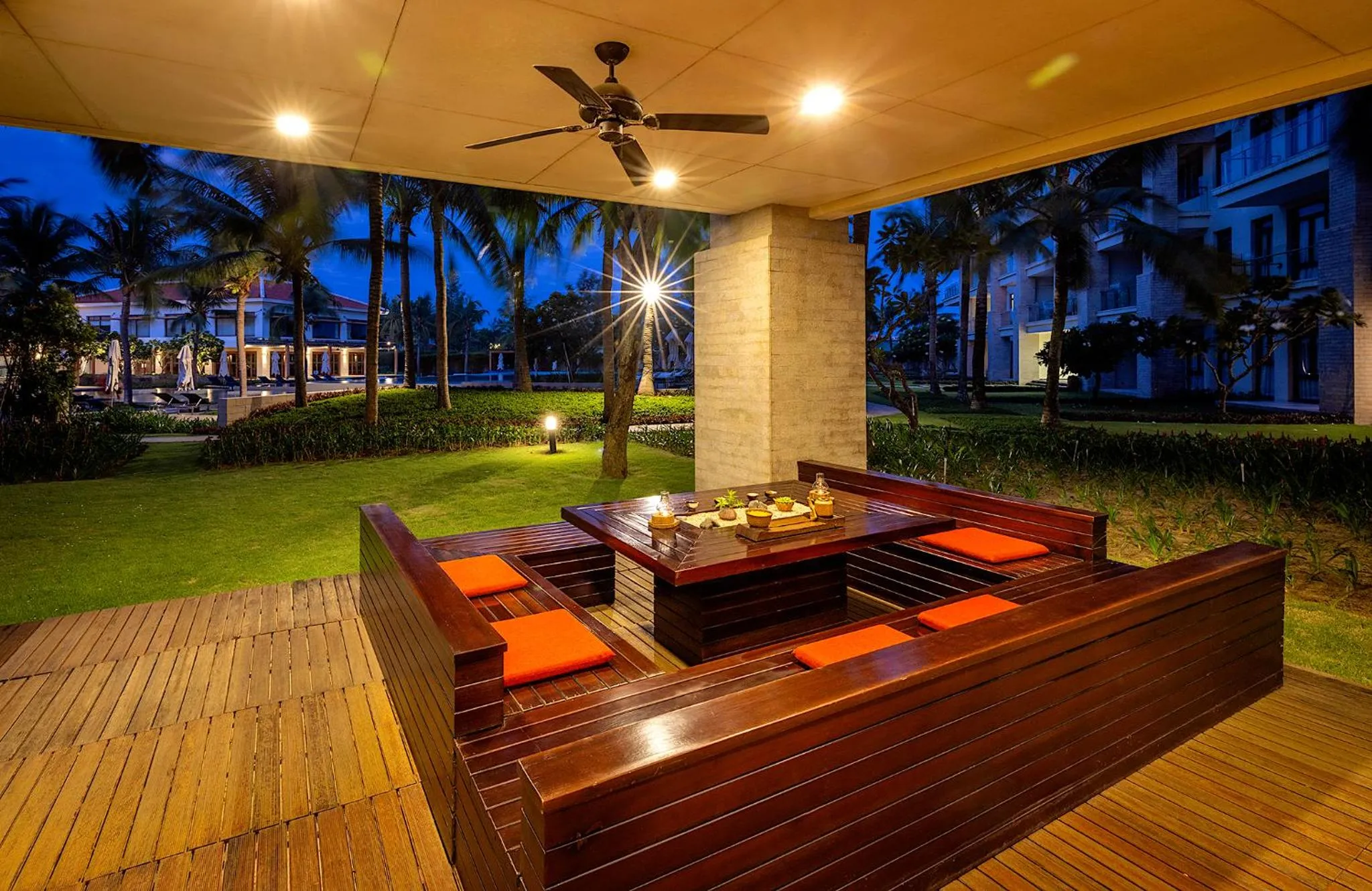 Garden view in Maha Mangala Zen Garden & Residence