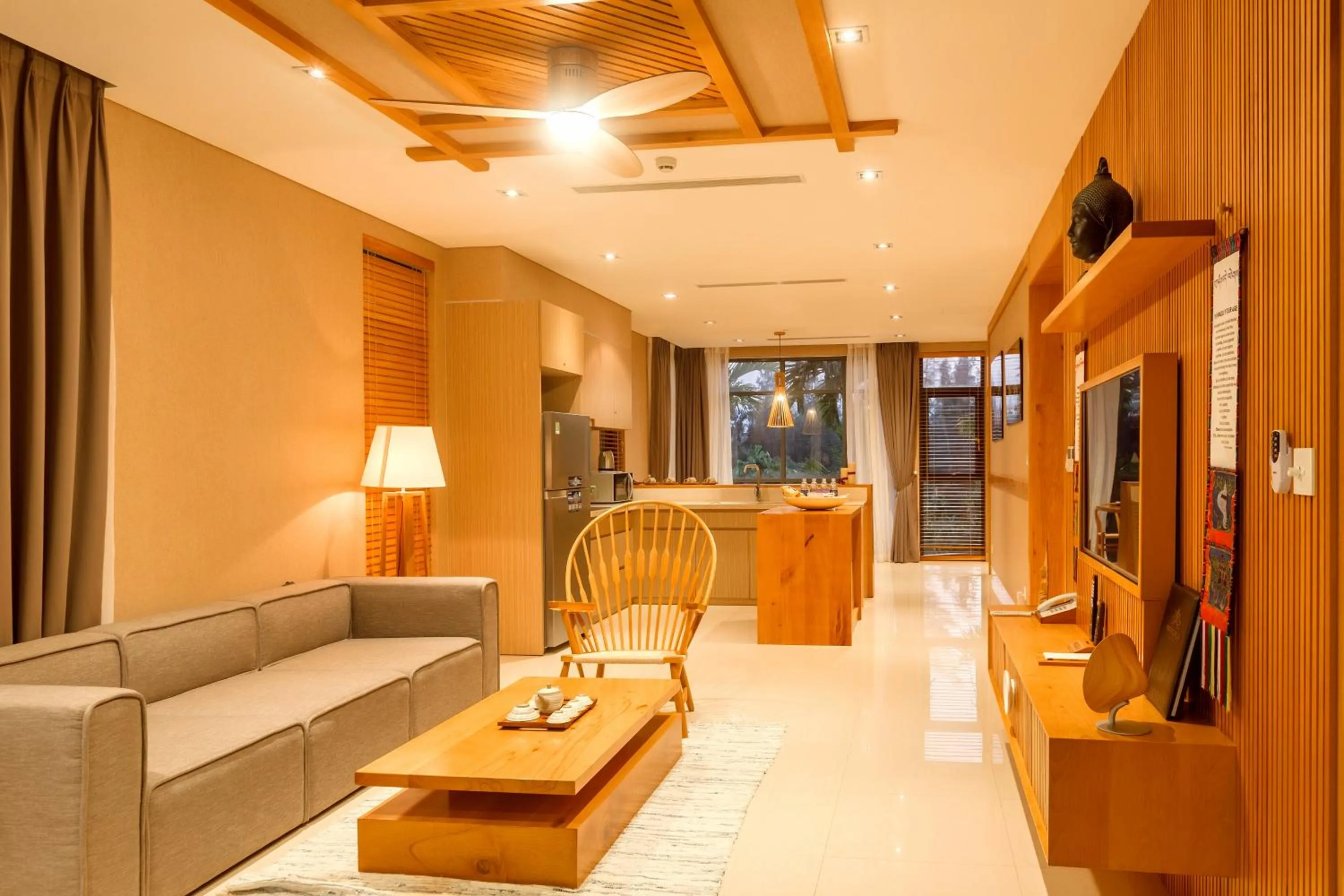 Living room in Maha Mangala Zen Garden & Residence