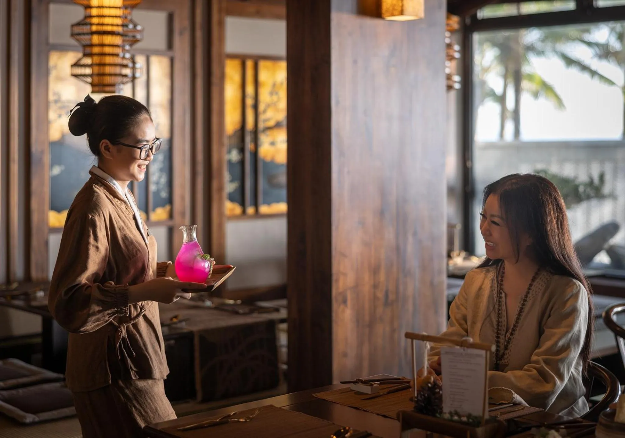 Restaurant/places to eat in Maha Mangala Zen Garden & Residence