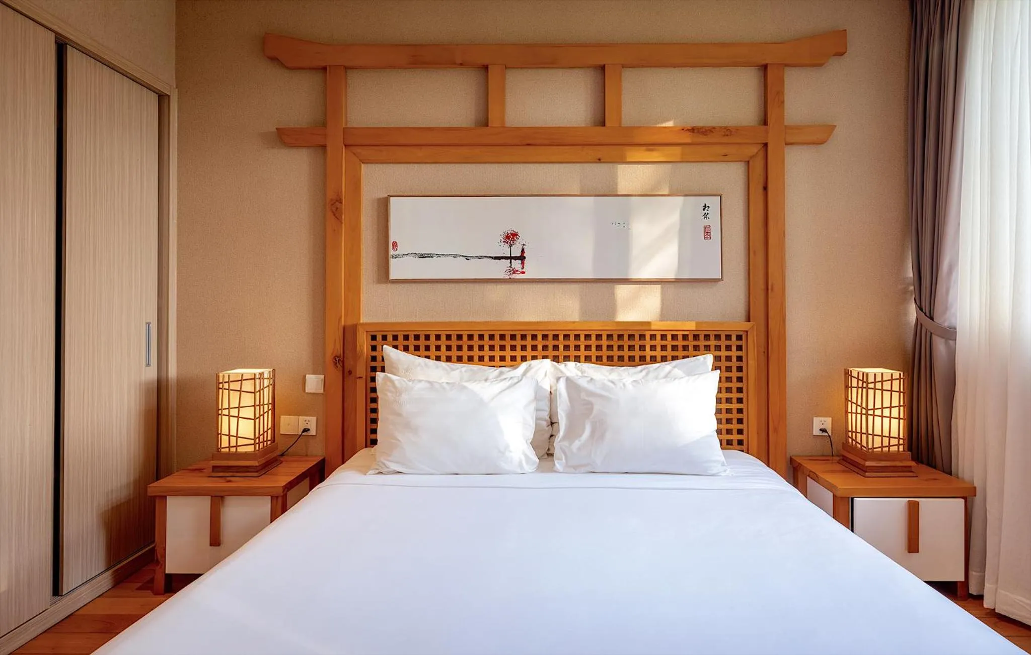 Bedroom, Bed in Maha Mangala Zen Garden & Residence