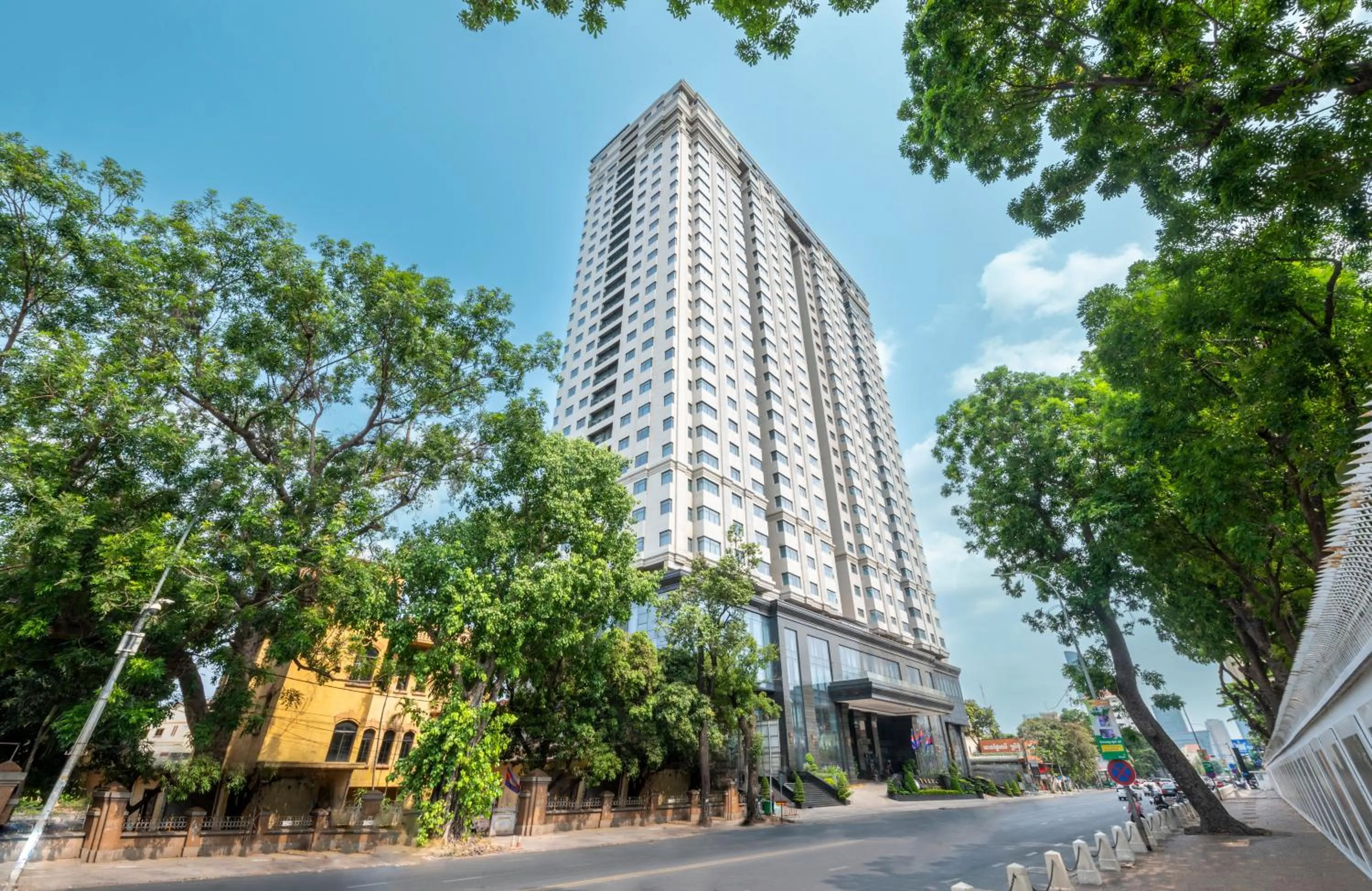 Property building in Wyndham Grand Phnom Penh Capital