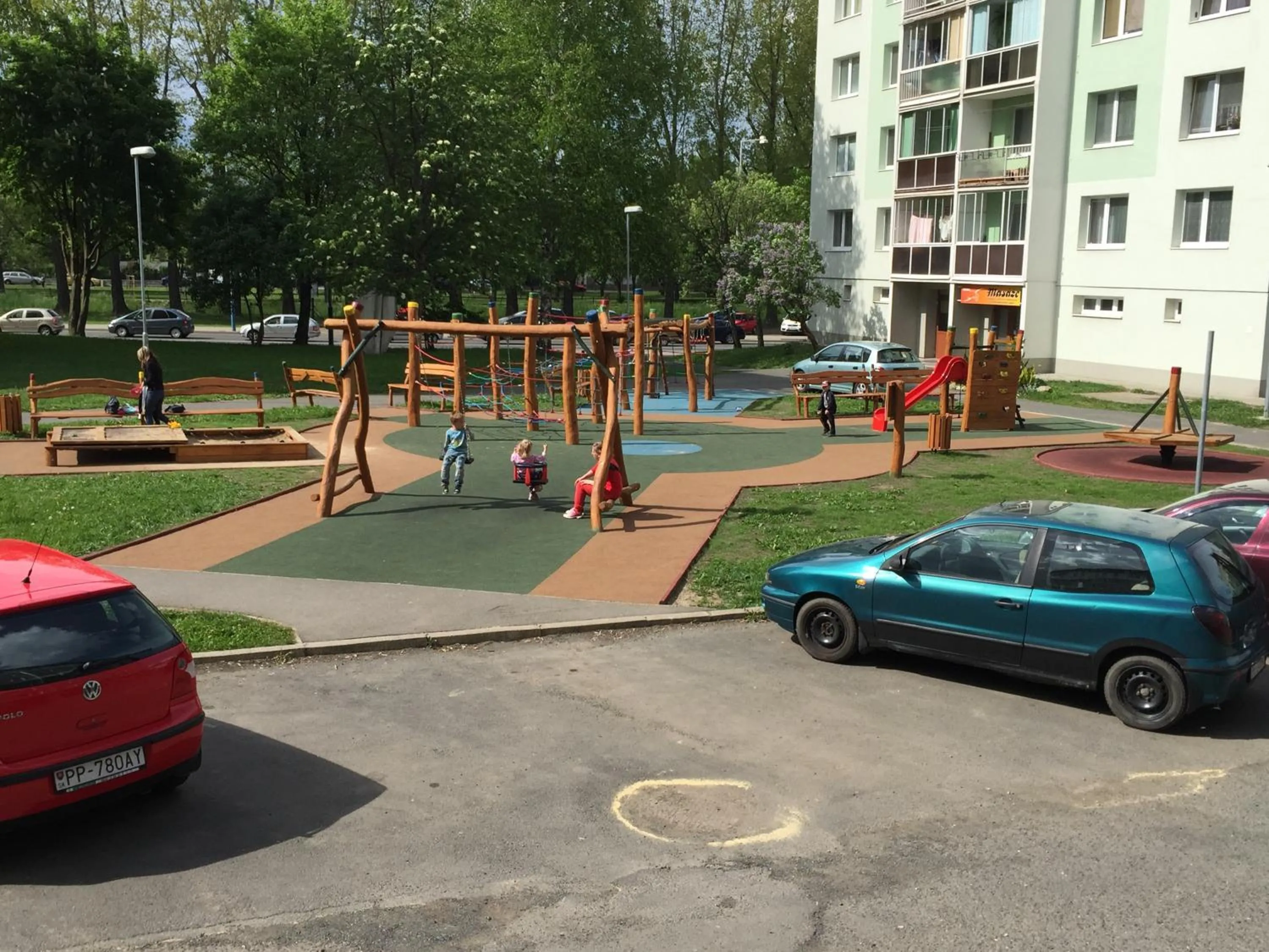 Children play ground in Garni Hotel Tatramonti