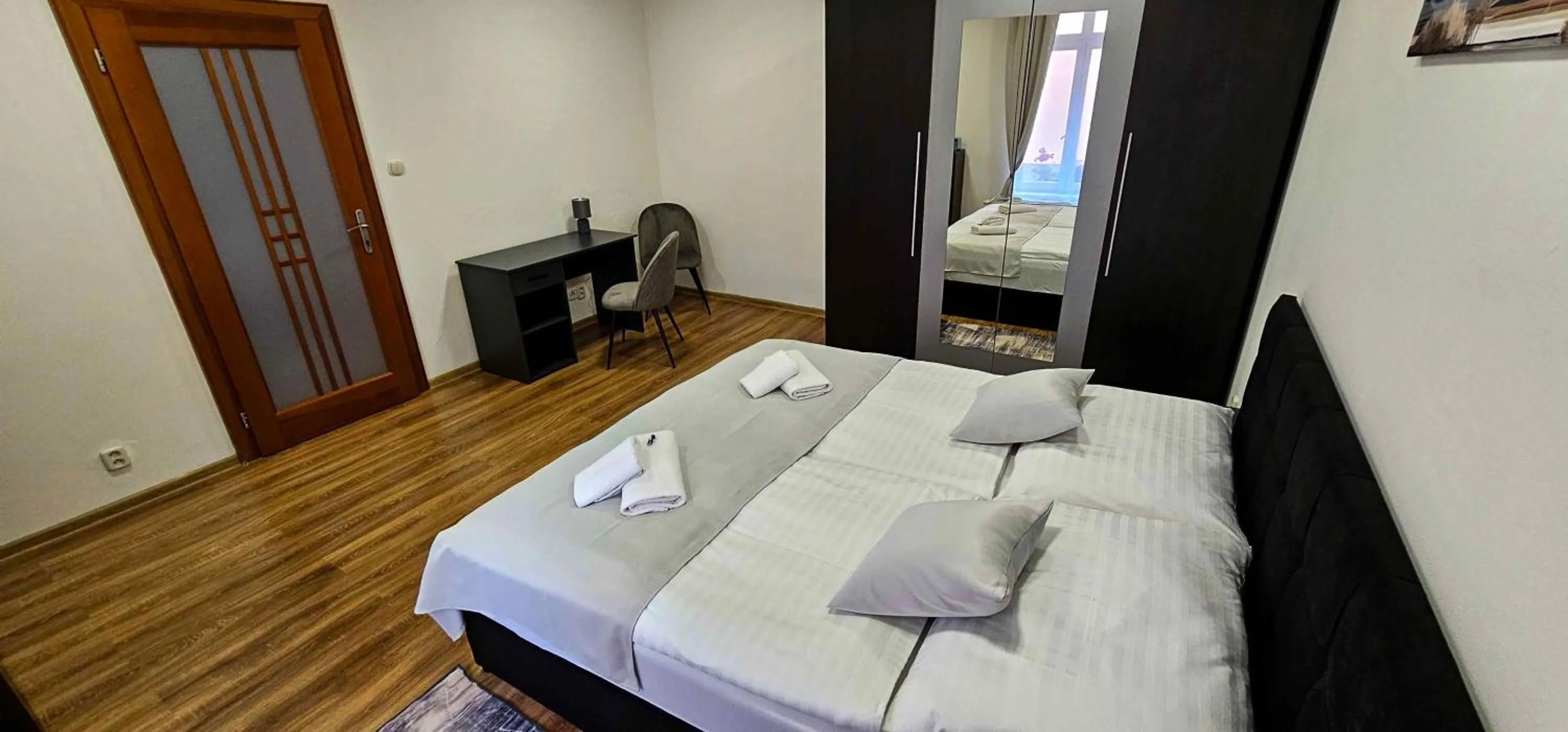 Bed in Garni Hotel Tatramonti