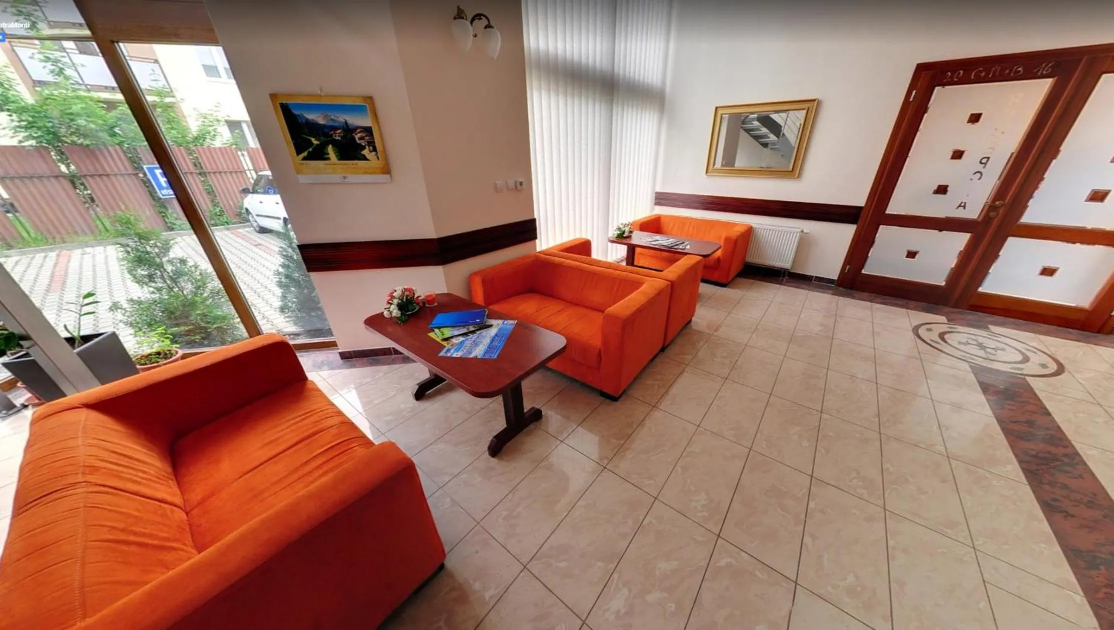 Lobby or reception in Garni Hotel Tatramonti