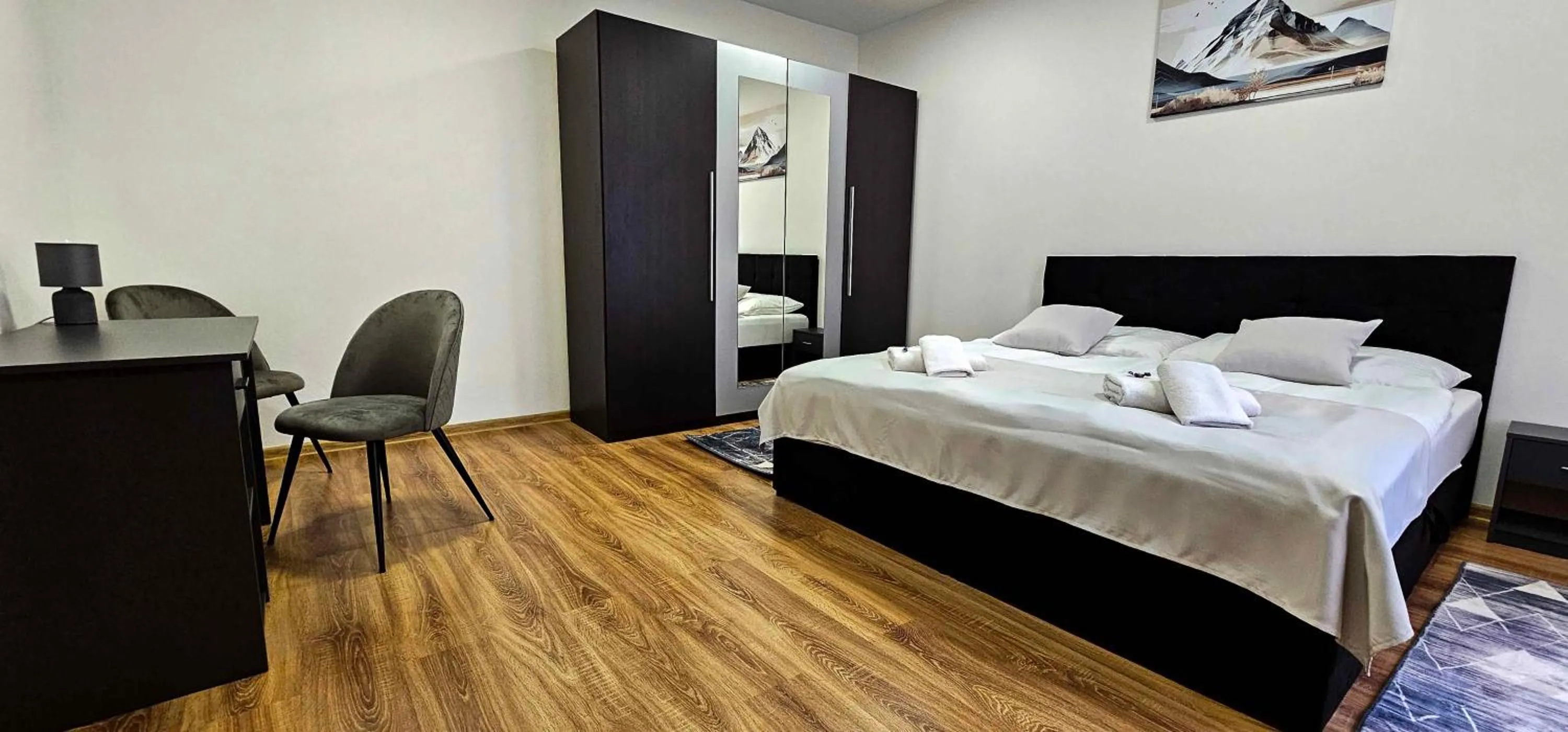 Bed in Garni Hotel Tatramonti