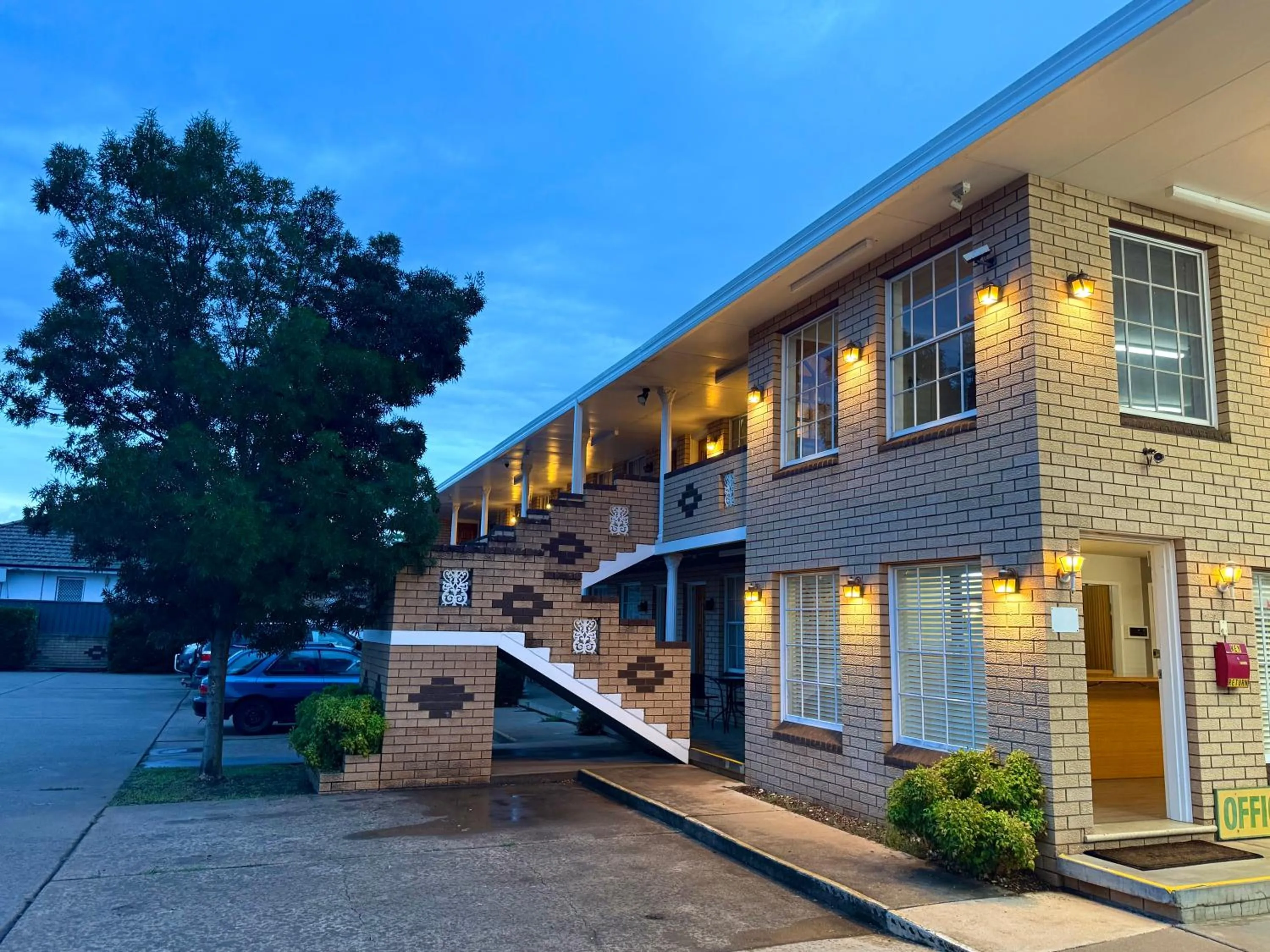 Property building in Crown Motel Wellington