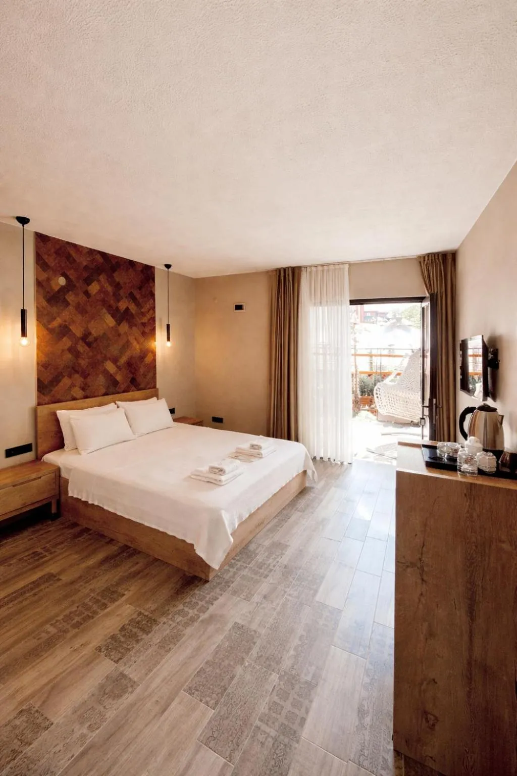 Bed in Bohem Hotel