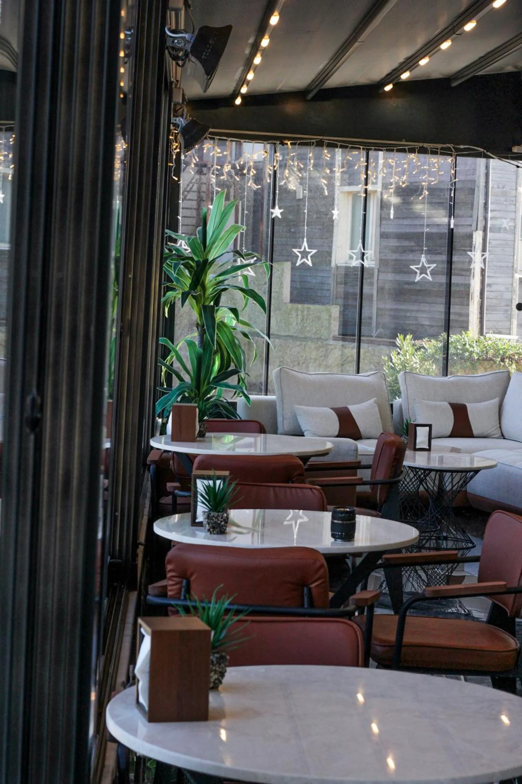 Patio in Bohem Hotel