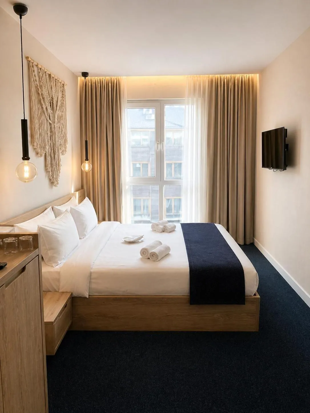 Bed in Bohem Hotel