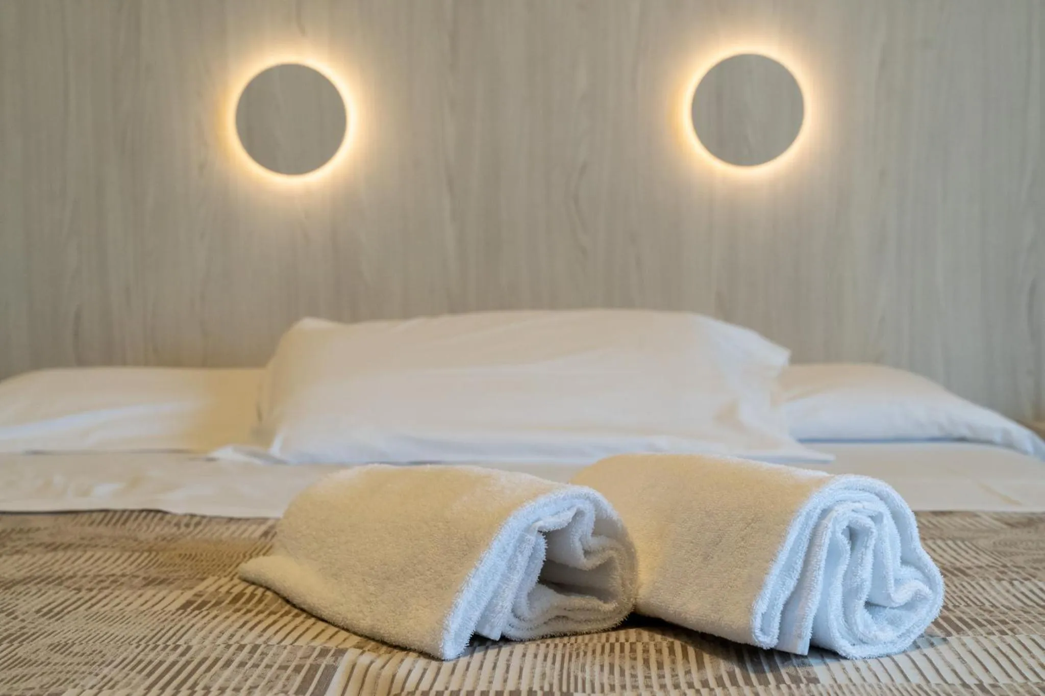 Bed in Hotel Continental