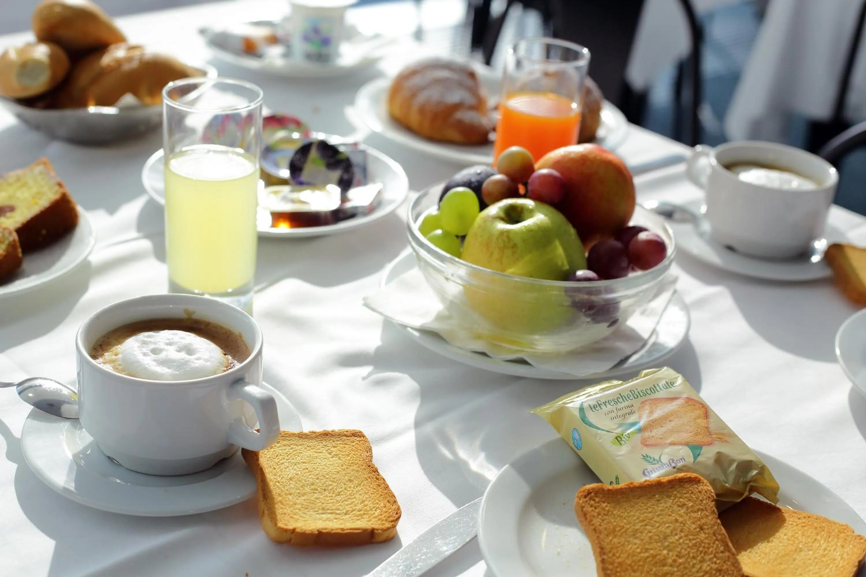 Buffet breakfast in Hotel Continental
