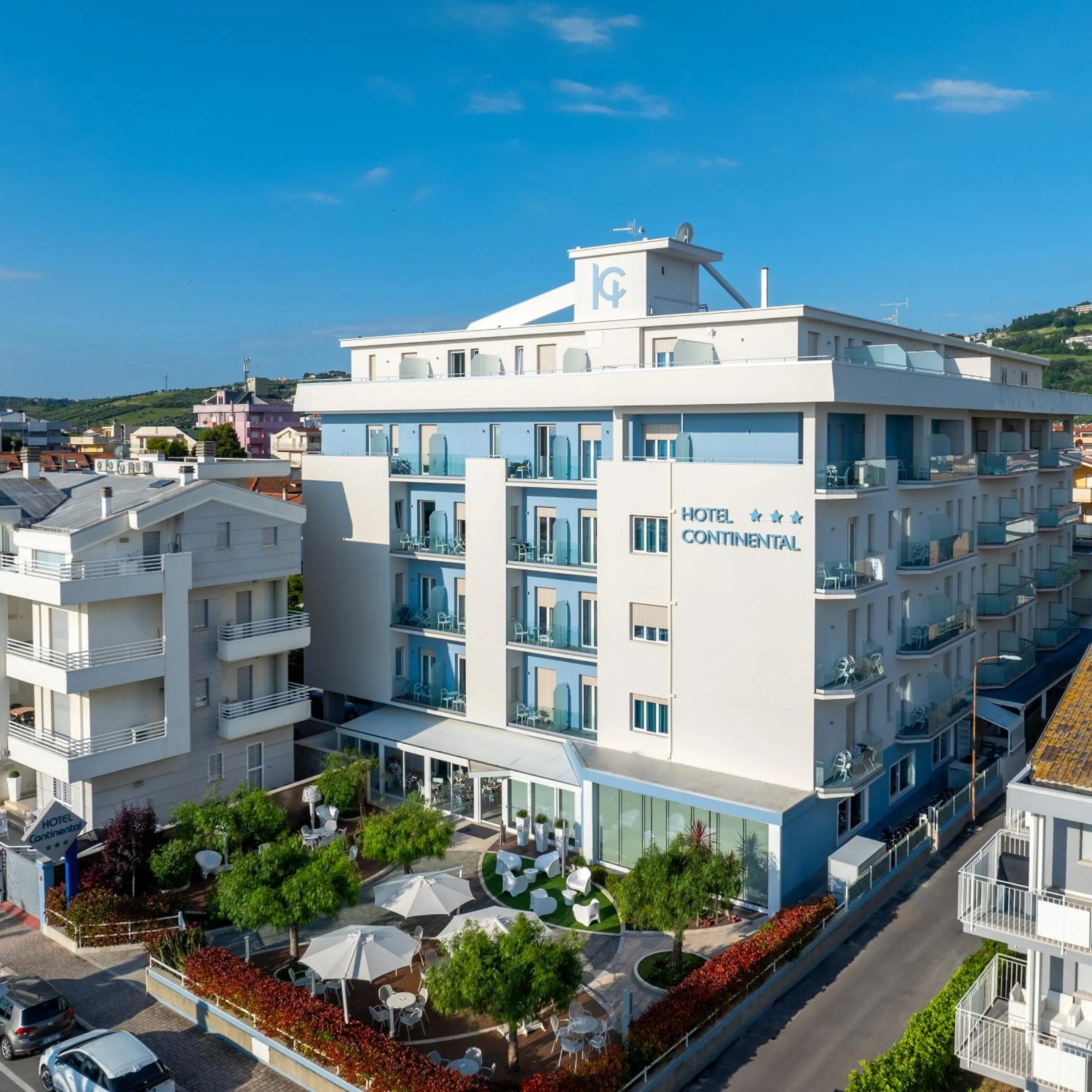 Property building in Hotel Continental