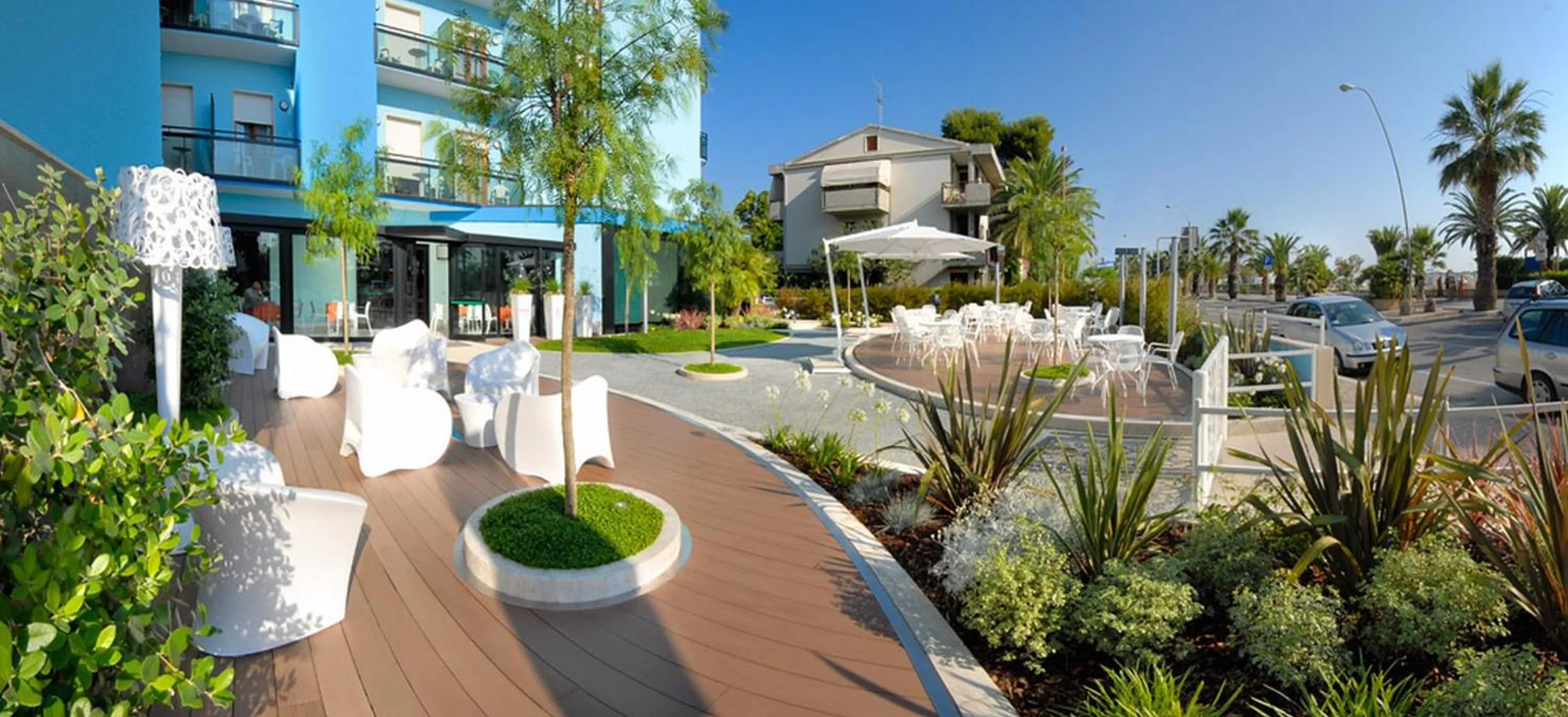 Garden in Hotel Continental