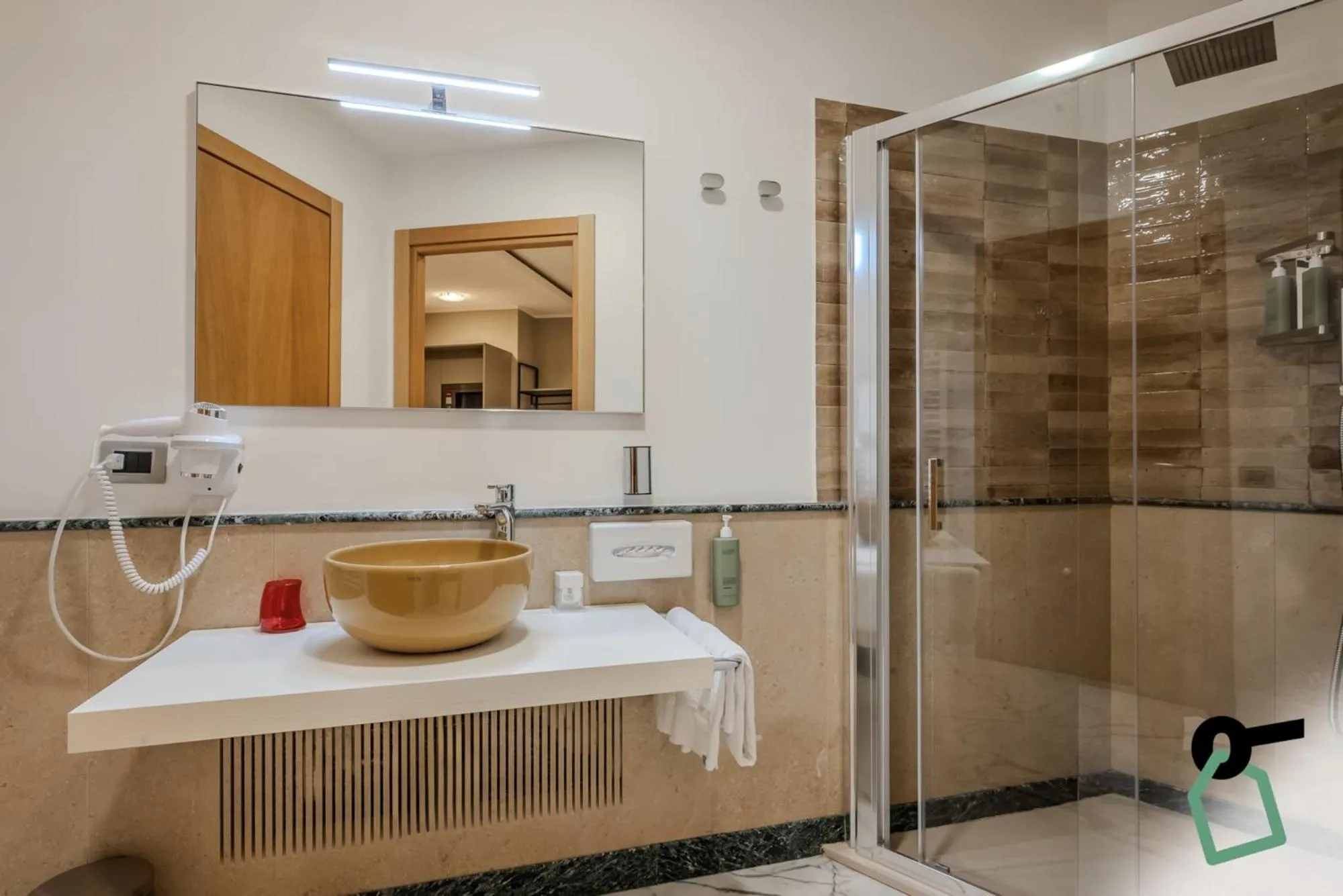 Bathroom in Hotiday Apartments La Spezia