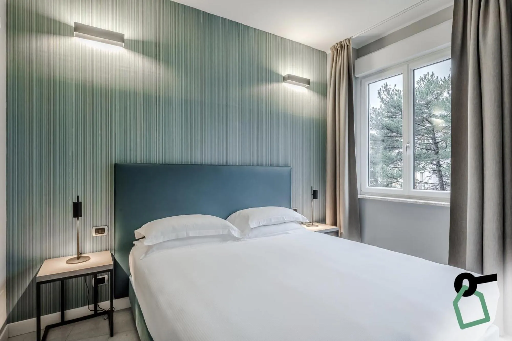 Bed in Hotiday Apartments La Spezia