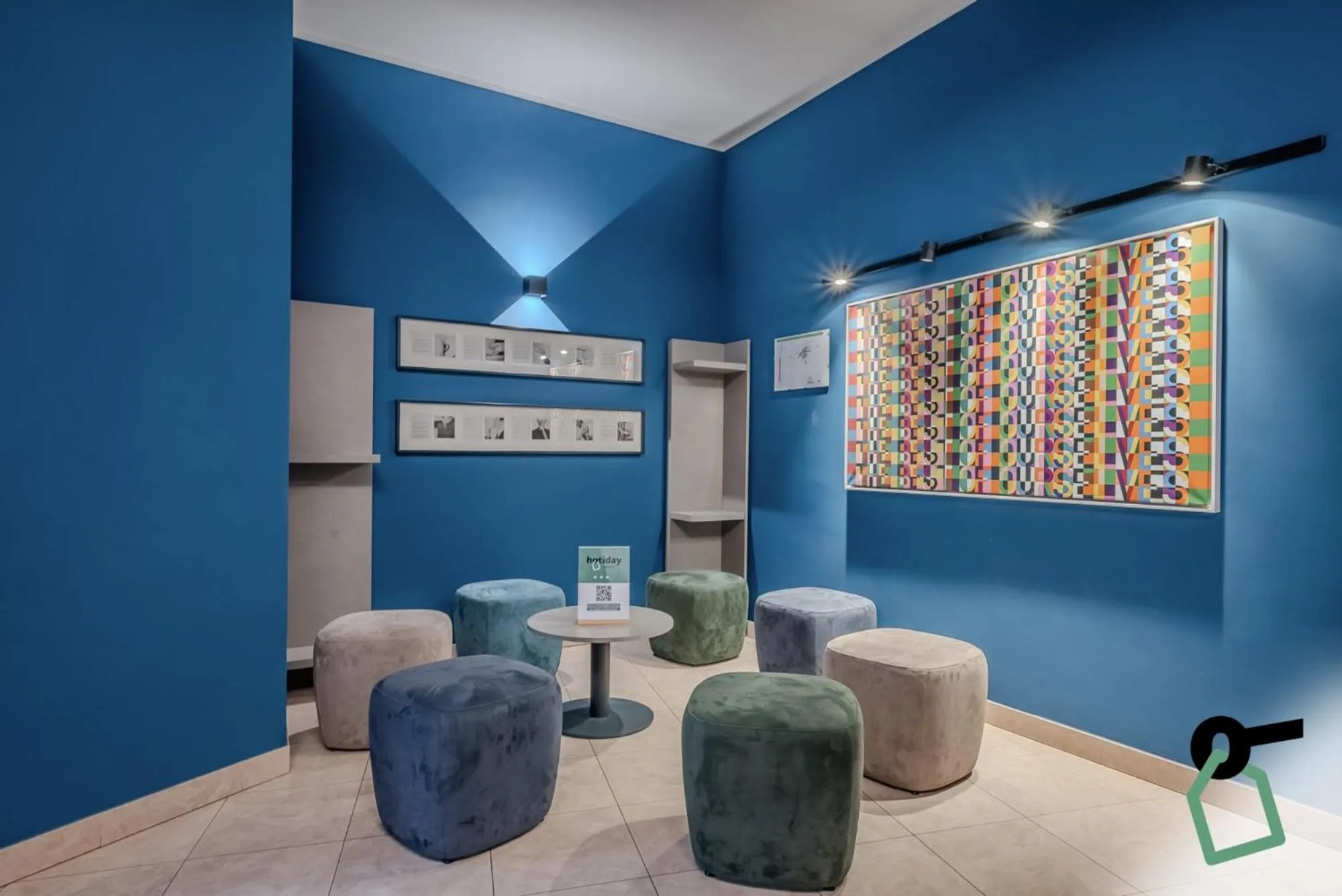 Lobby or reception in Hotiday Apartments La Spezia