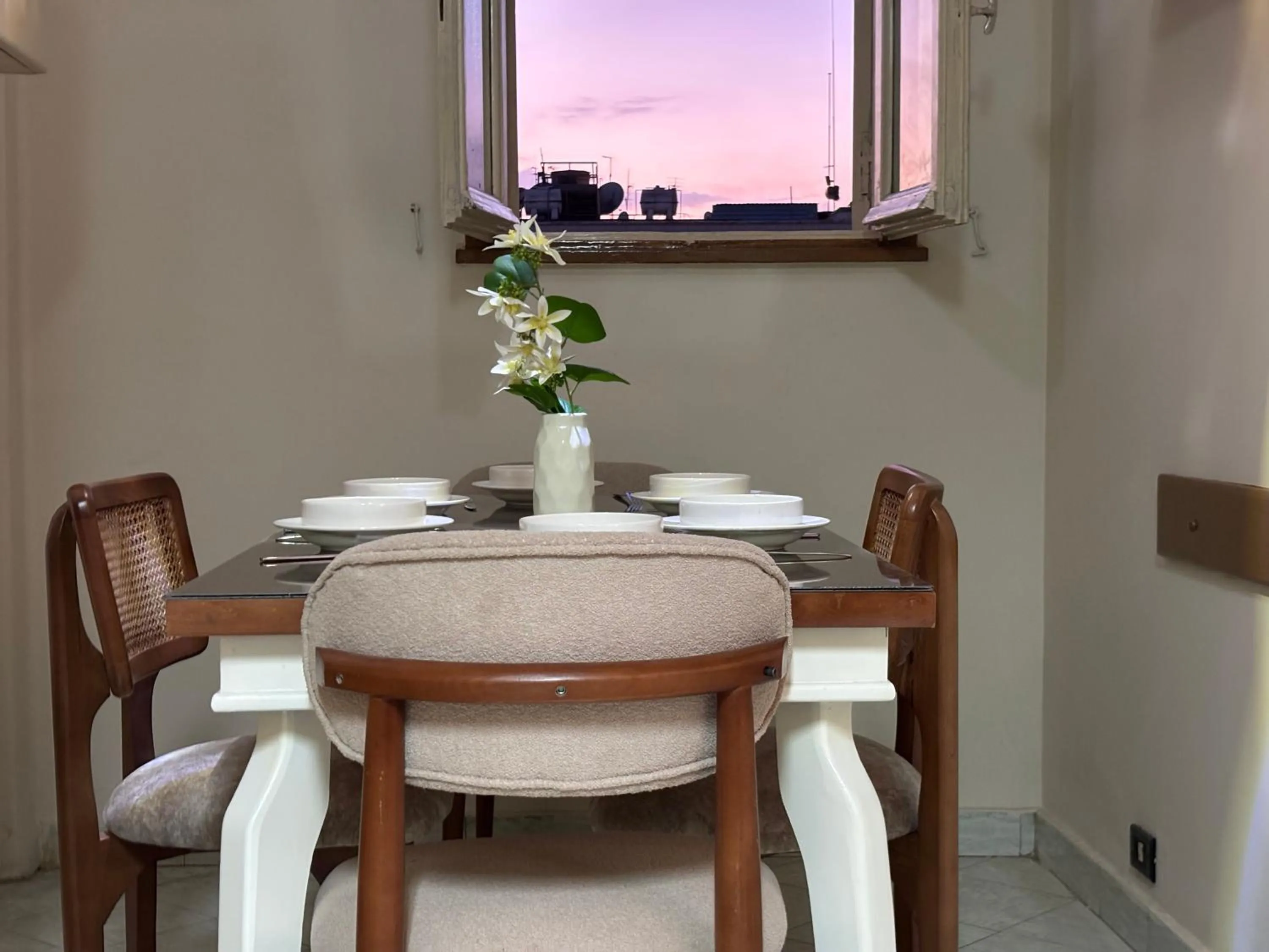 Sunset homes in Downtown Cairo
