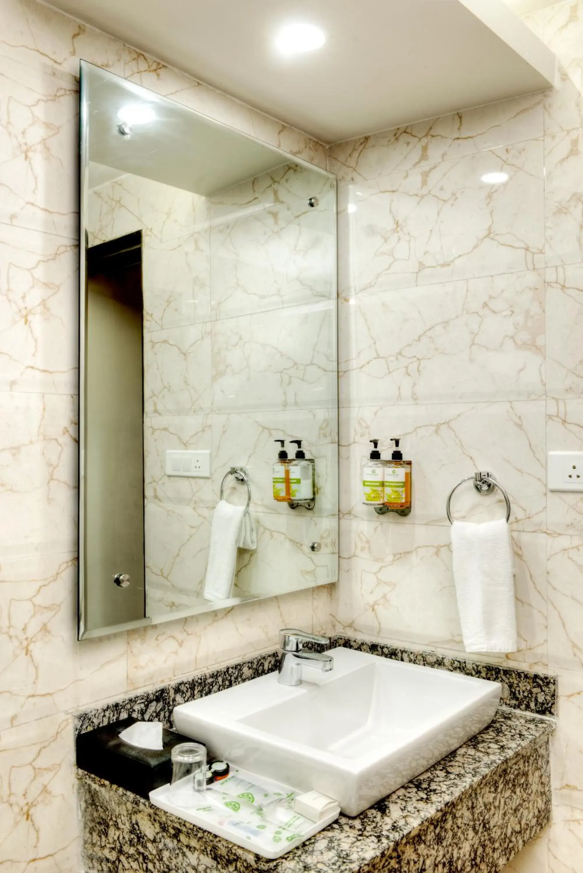 Bathroom in Lemon Tree Hotel, Katra Bathroom in Lemon Tree Hotel, Katra