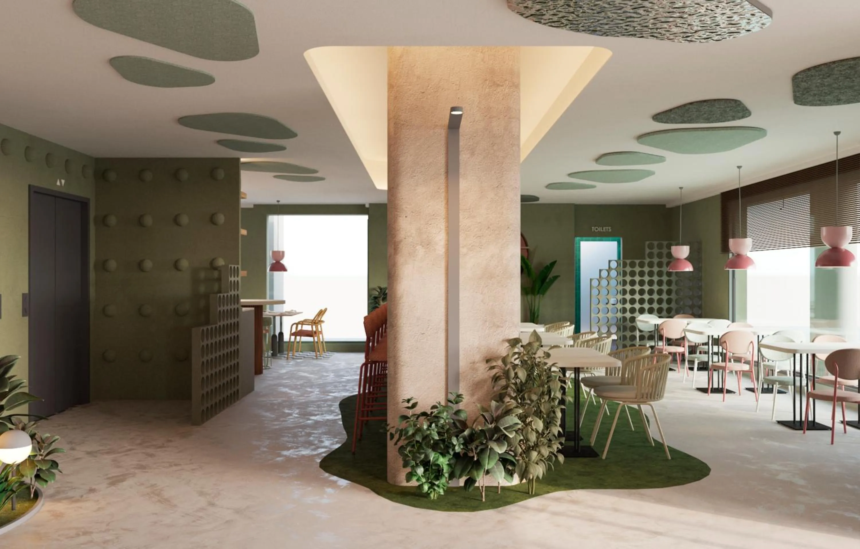 Restaurant/places to eat in Ibis Styles Madrid Airport Valdebebas