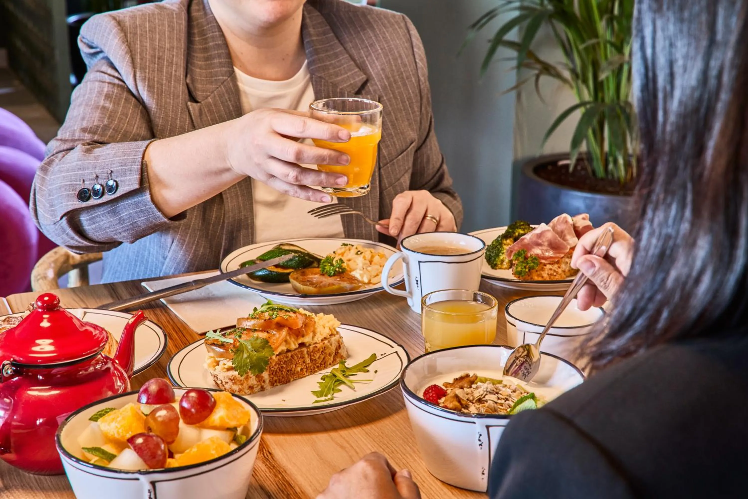 Breakfast in Ibis Styles Madrid Airport Valdebebas
