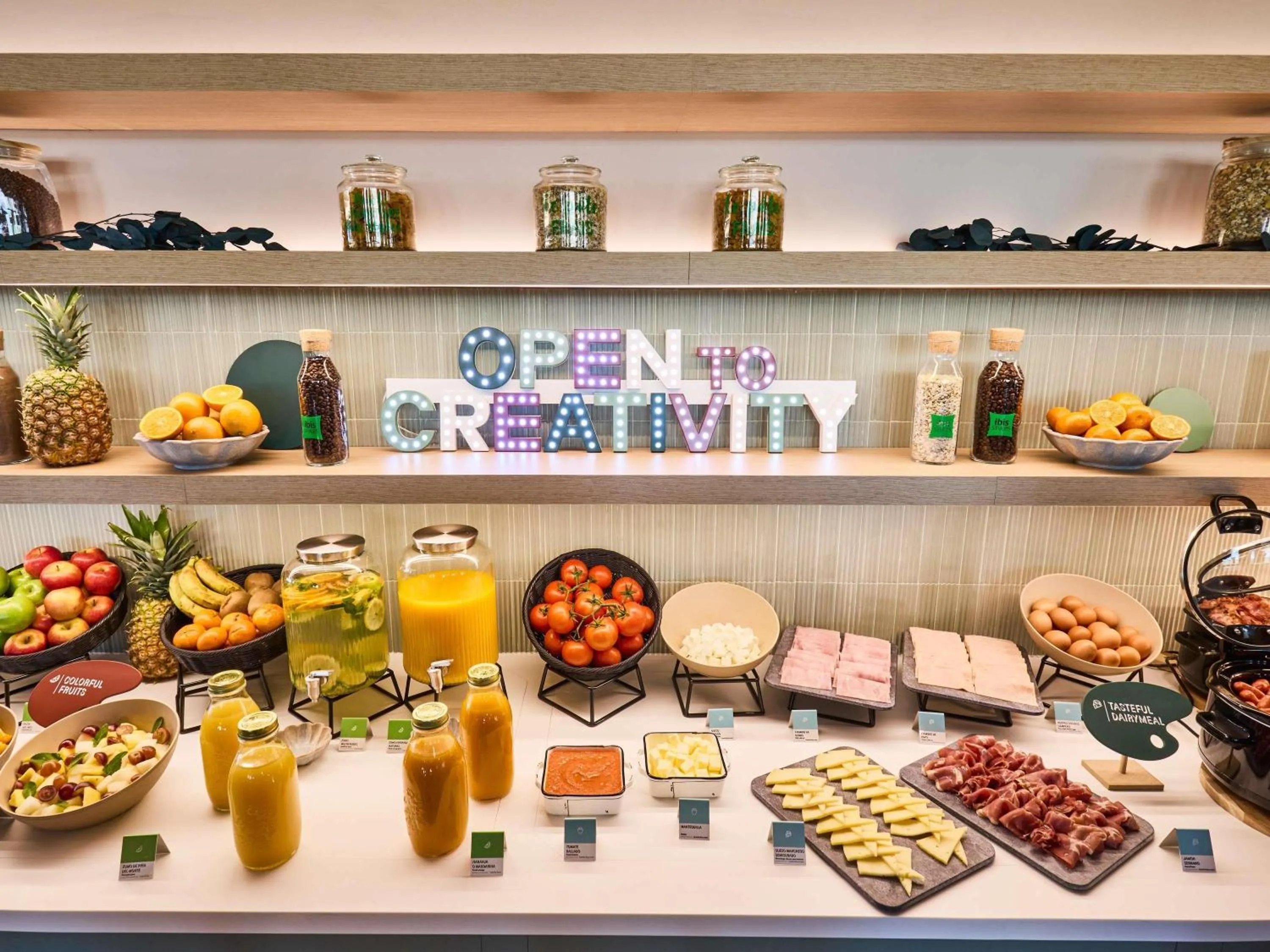 Breakfast in Ibis Styles Madrid Airport Valdebebas