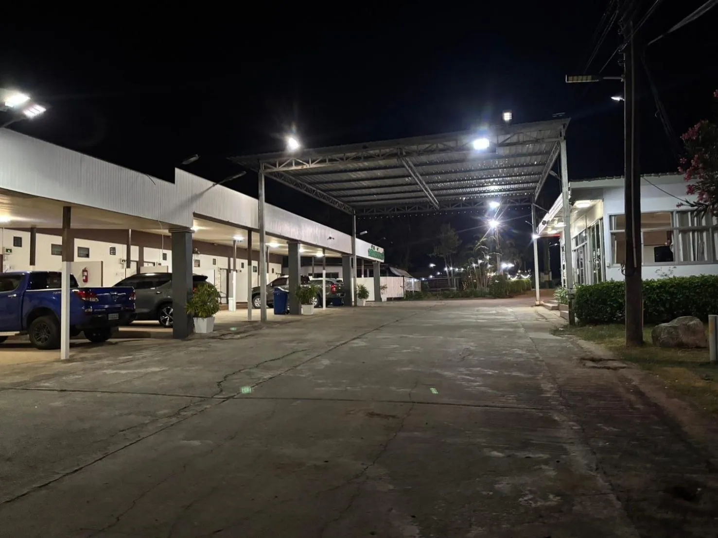 Night in Garden Place