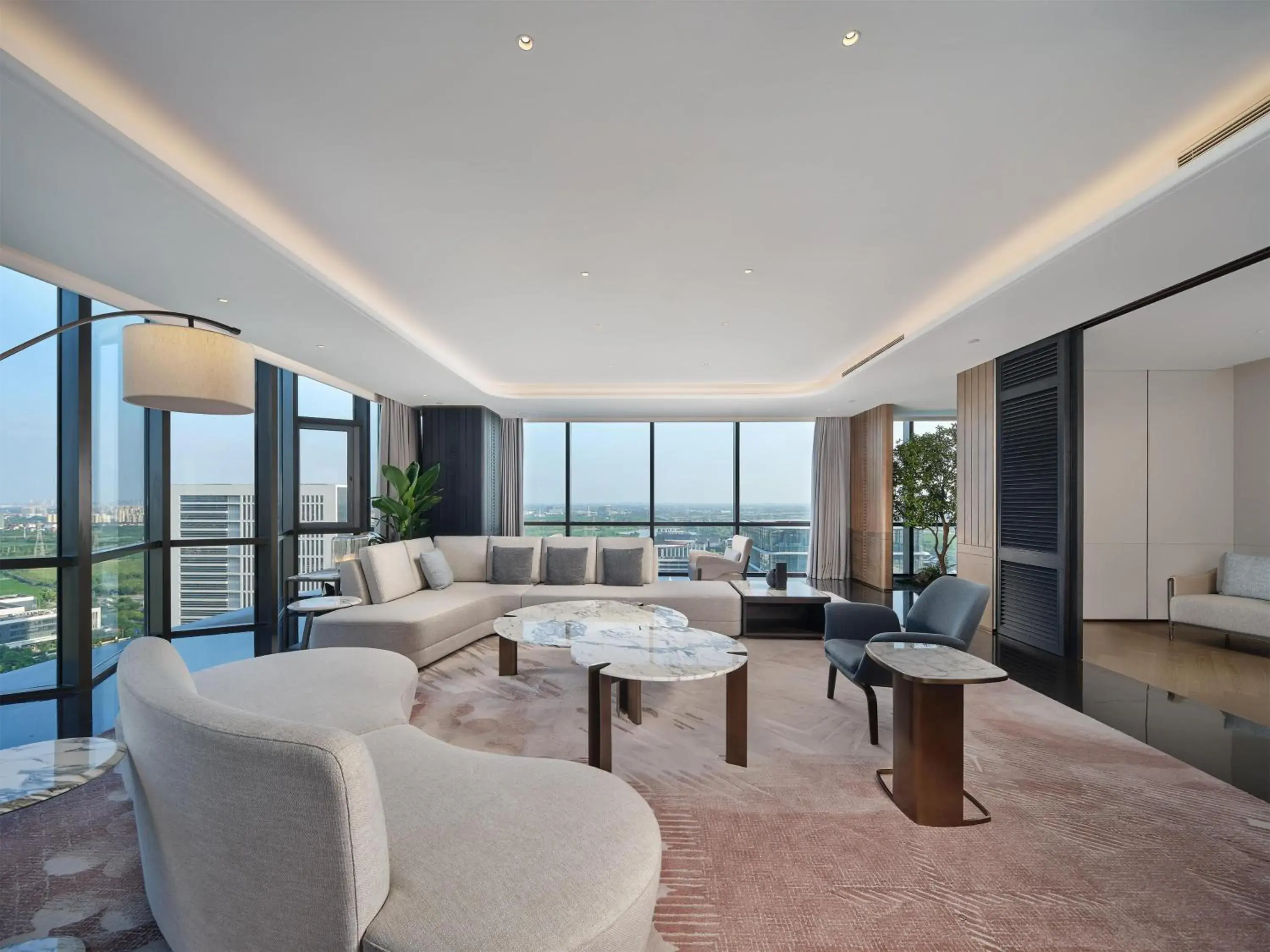 Living room in Hilton Jiashan Living room in Hilton Jiashan